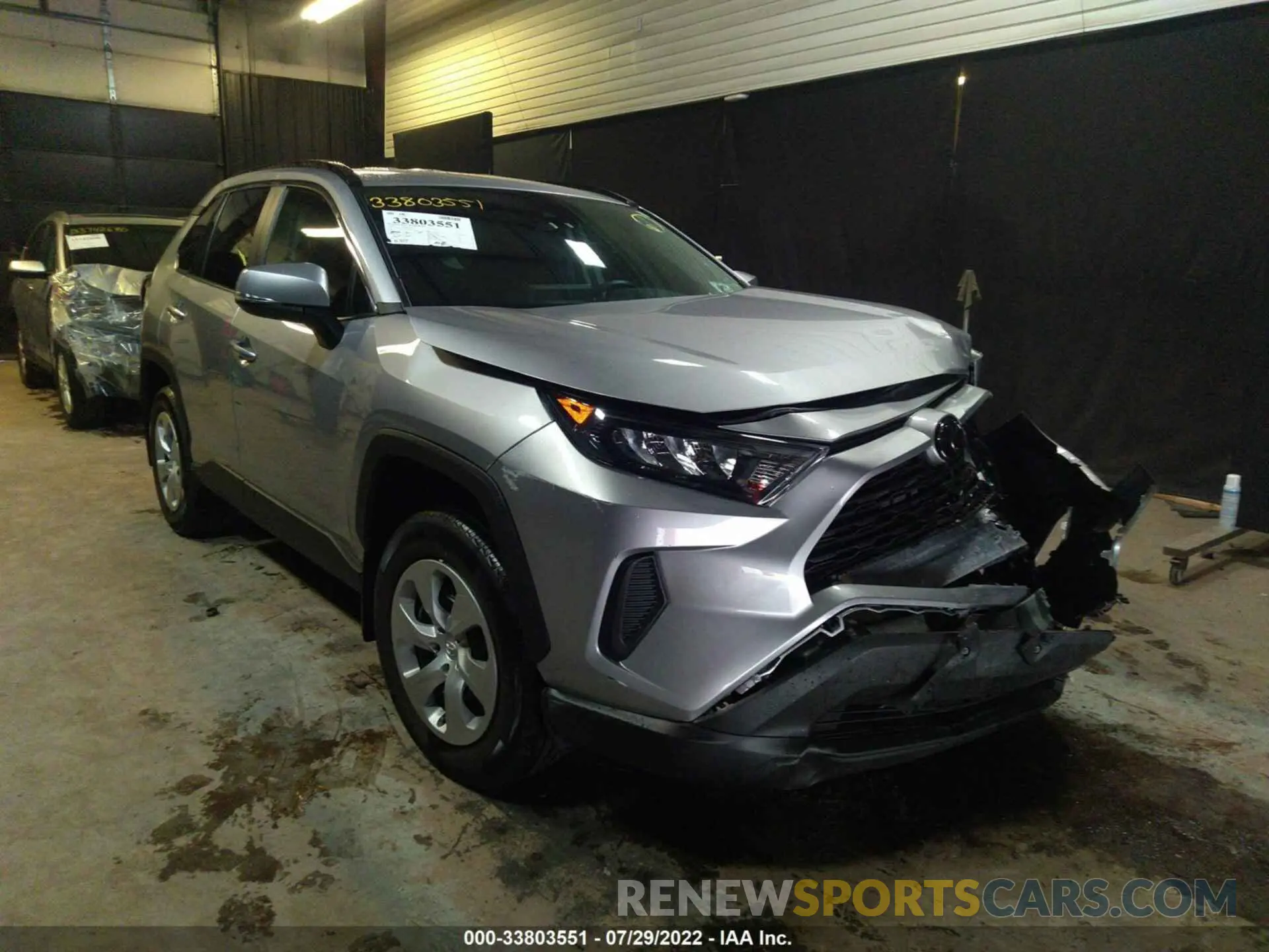 1 fotografías del automóvil dañado 2T3G1RFV6MC165511 TOYOTA RAV4 2021