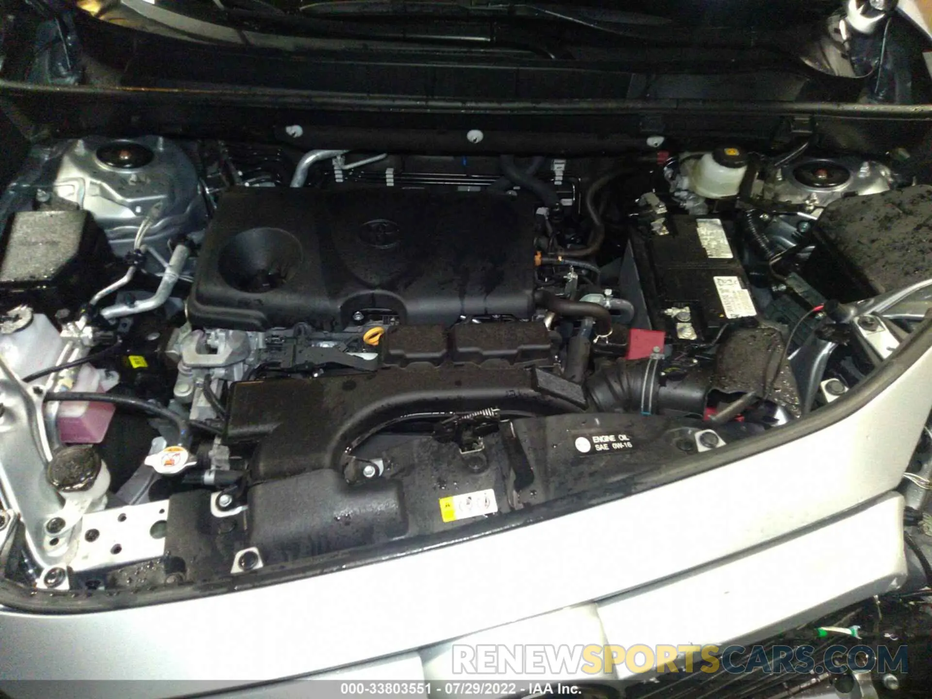 10 fotografías del automóvil dañado 2T3G1RFV6MC165511 TOYOTA RAV4 2021