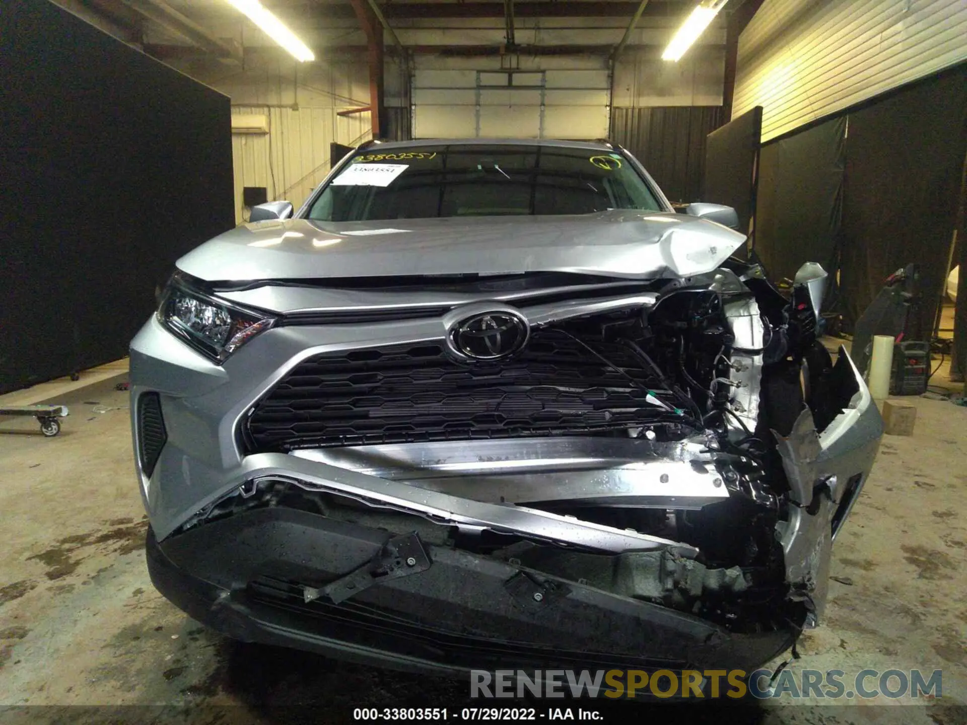 6 fotografías del automóvil dañado 2T3G1RFV6MC165511 TOYOTA RAV4 2021