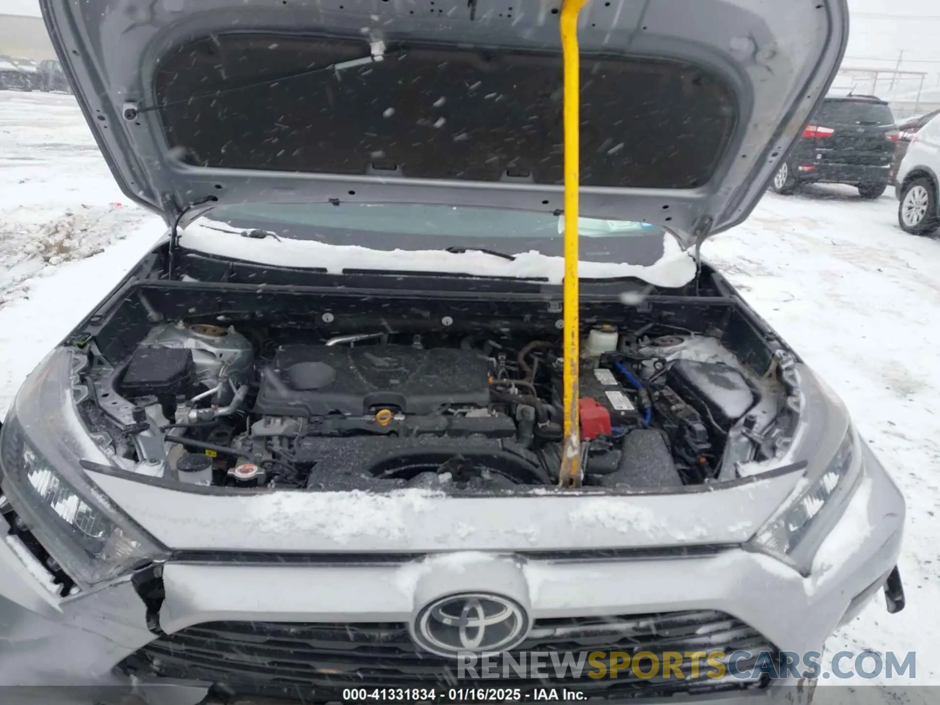 10 fotografías del automóvil dañado 2T3G1RFV6MW154426 TOYOTA RAV4 2021