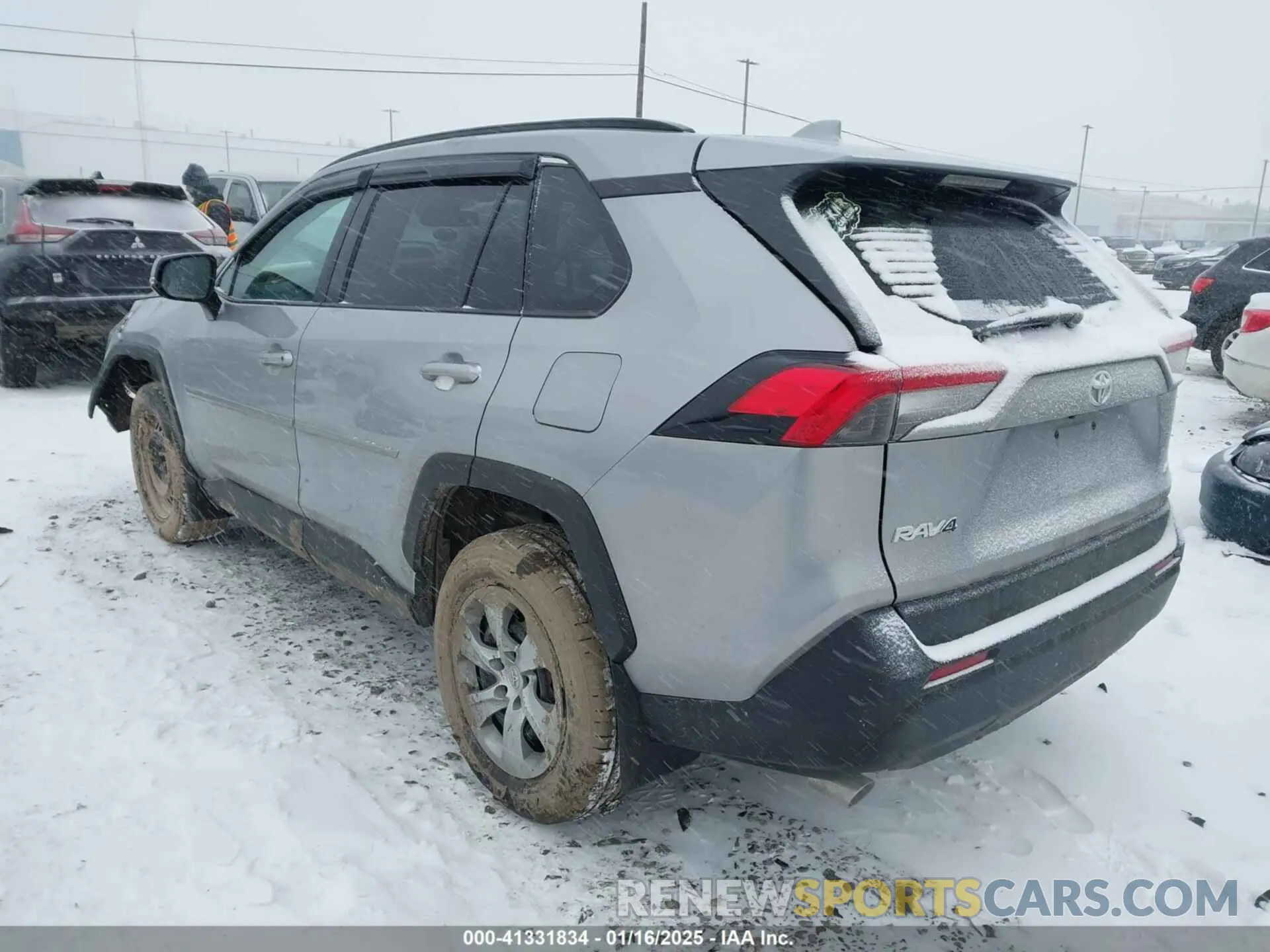 3 fotografías del automóvil dañado 2T3G1RFV6MW154426 TOYOTA RAV4 2021