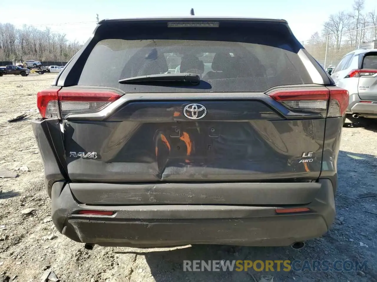 6 fotografías del automóvil dañado 2T3G1RFV6MW234082 TOYOTA RAV4 2021