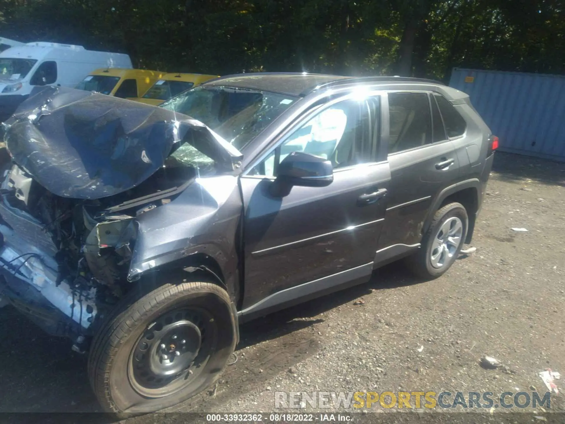 2 fotografías del automóvil dañado 2T3G1RFV7MC189574 TOYOTA RAV4 2021