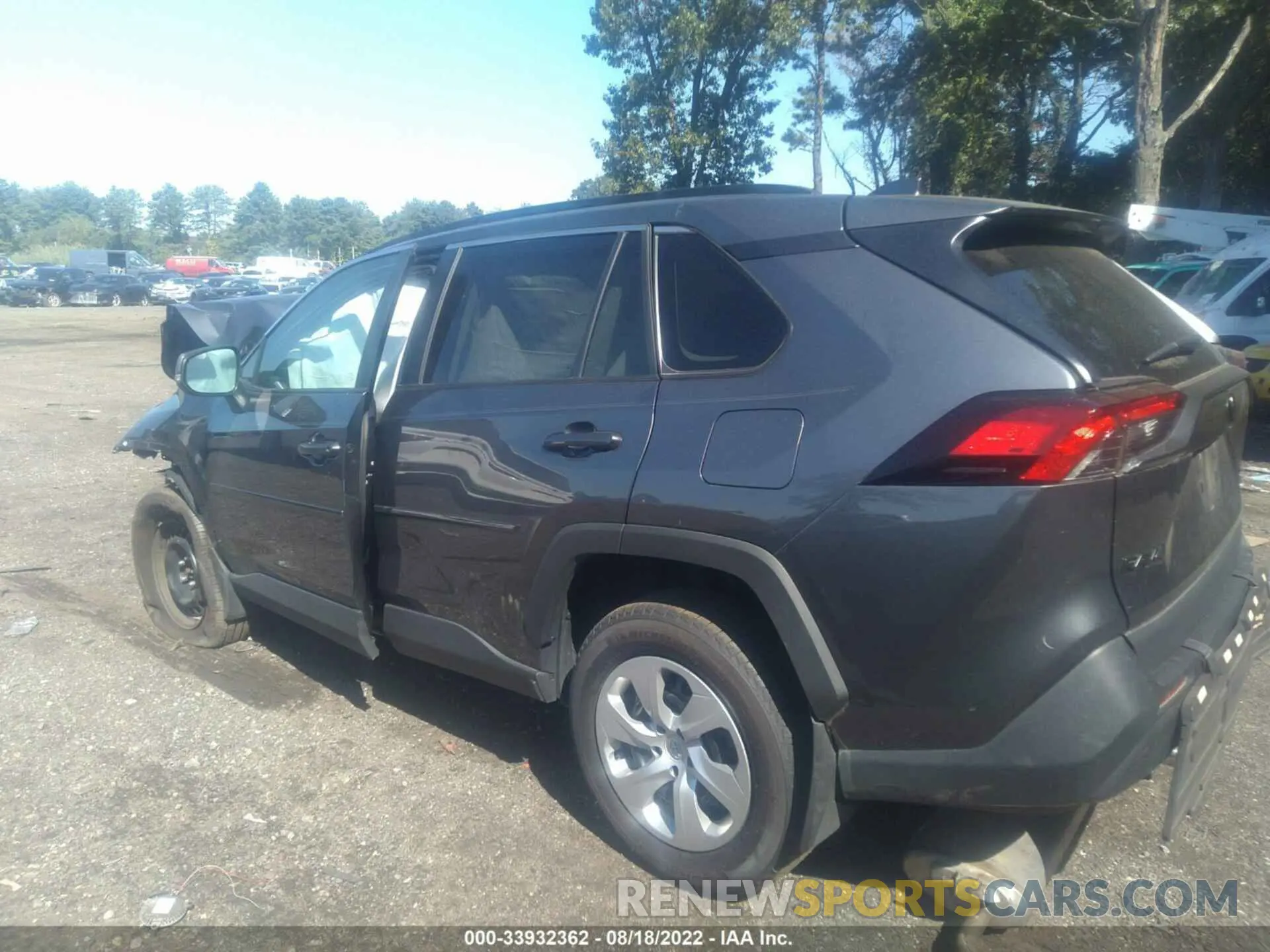 3 fotografías del automóvil dañado 2T3G1RFV7MC189574 TOYOTA RAV4 2021