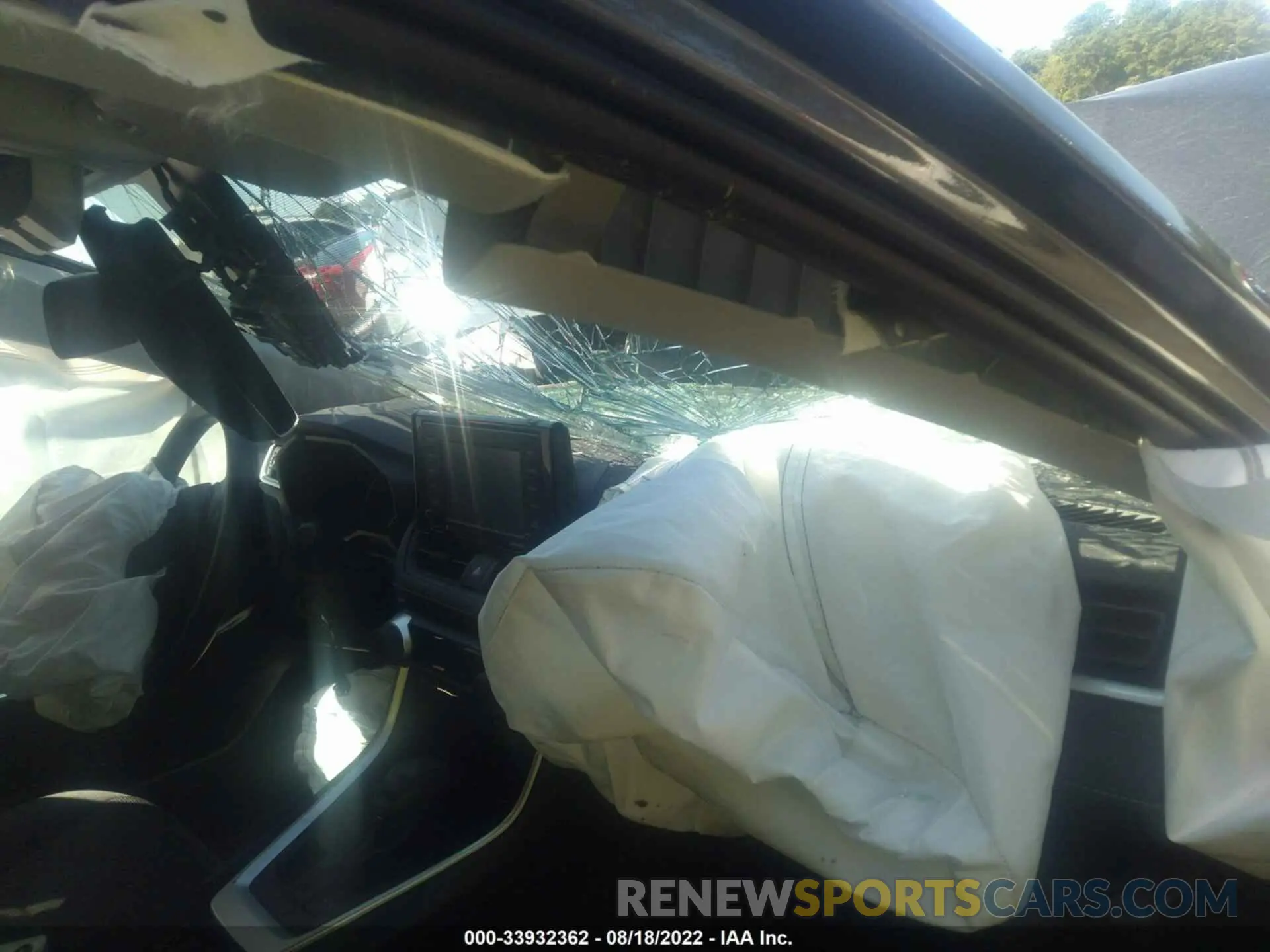 5 fotografías del automóvil dañado 2T3G1RFV7MC189574 TOYOTA RAV4 2021