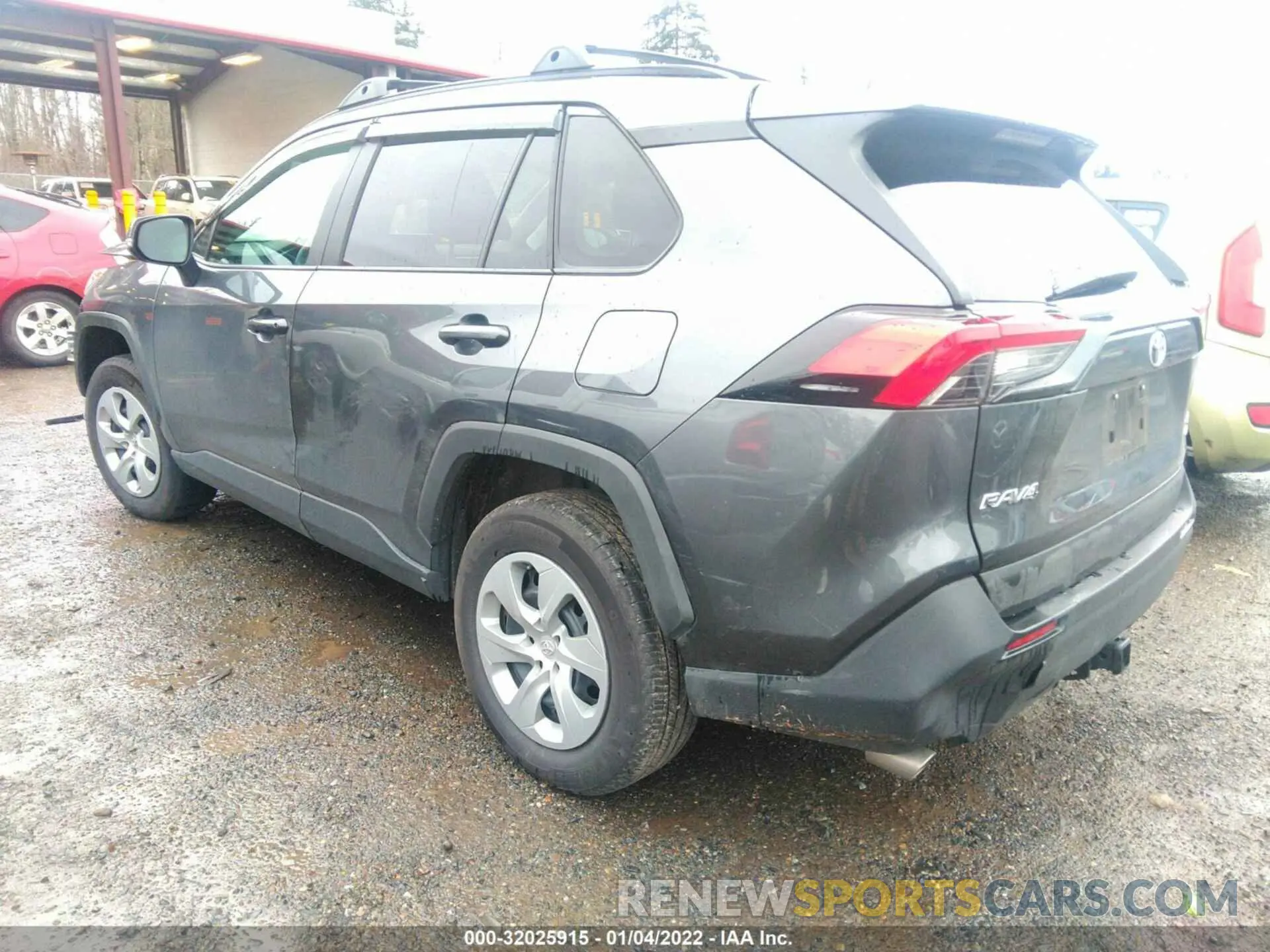 3 fotografías del automóvil dañado 2T3G1RFV7MC190725 TOYOTA RAV4 2021