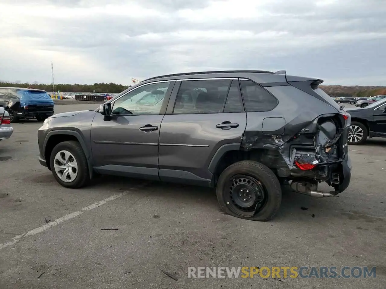 2 fotografías del automóvil dañado 2T3G1RFV9MC245627 TOYOTA RAV4 2021