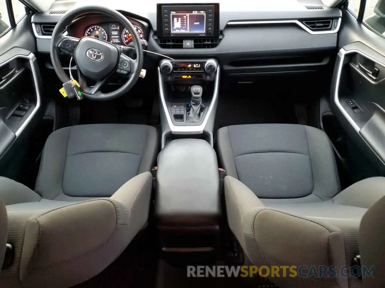 8 fotografías del automóvil dañado 2T3G1RFV9MC245627 TOYOTA RAV4 2021