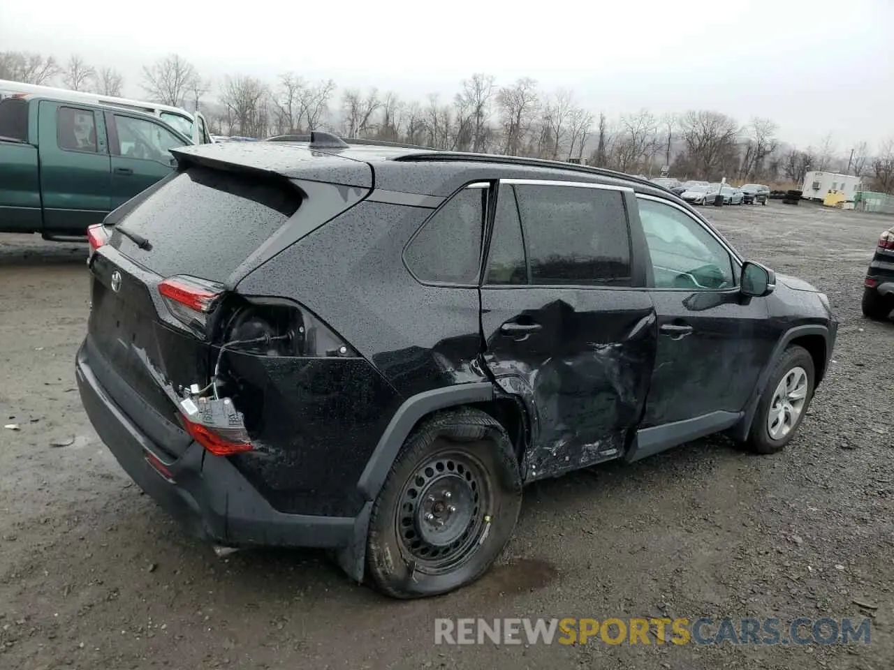 3 fotografías del automóvil dañado 2T3G1RFV9MW168305 TOYOTA RAV4 2021