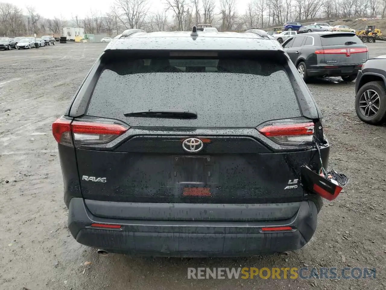 6 fotografías del automóvil dañado 2T3G1RFV9MW168305 TOYOTA RAV4 2021