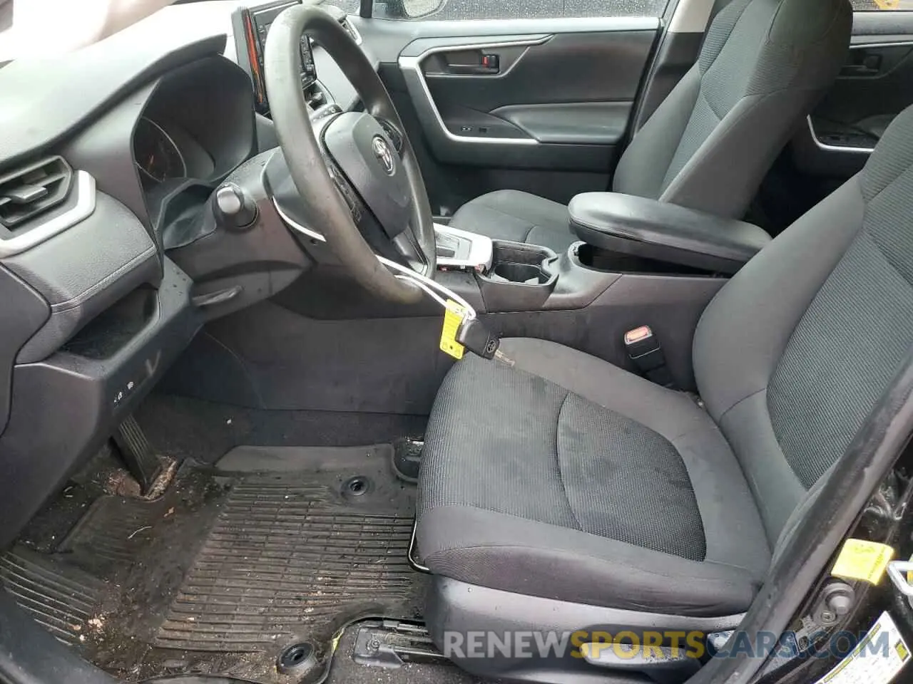7 fotografías del automóvil dañado 2T3G1RFV9MW168305 TOYOTA RAV4 2021