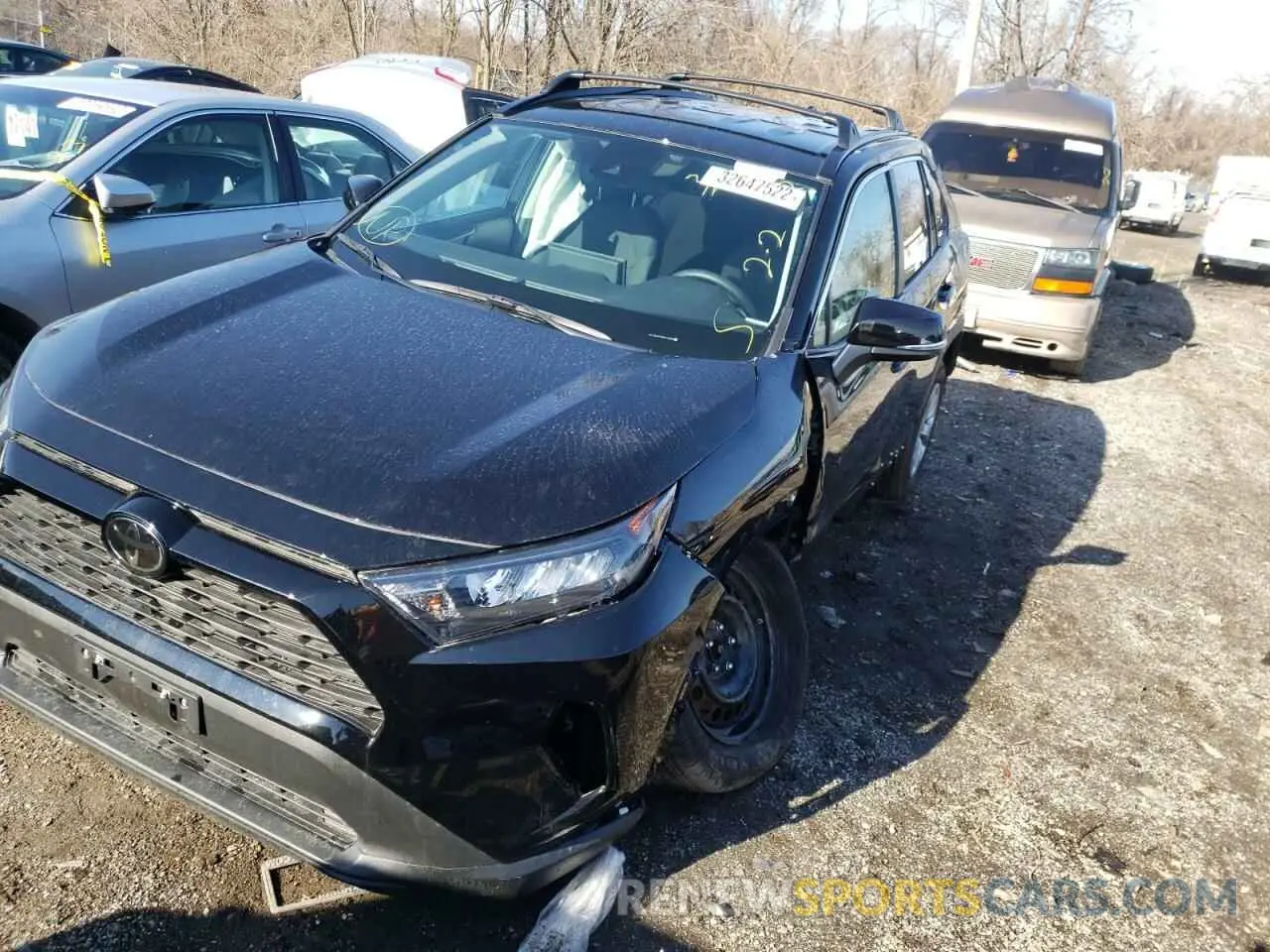 9 fotografías del automóvil dañado 2T3G1RFVXMC149098 TOYOTA RAV4 2021