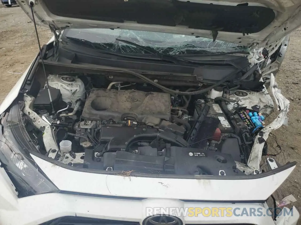 12 fotografías del automóvil dañado 2T3G1RFVXMC166869 TOYOTA RAV4 2021