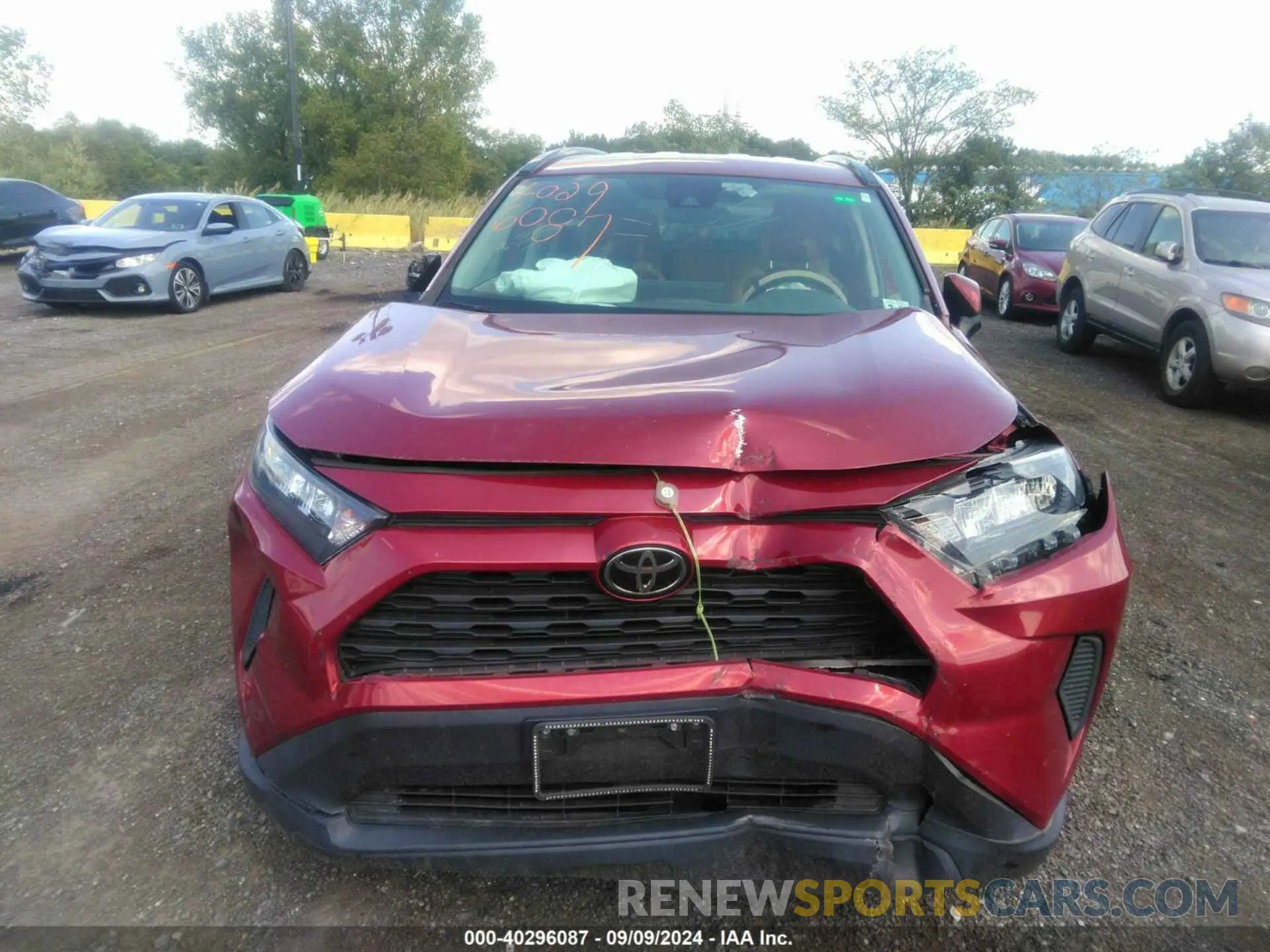 12 fotografías del automóvil dañado 2T3G1RFVXMW177661 TOYOTA RAV4 2021