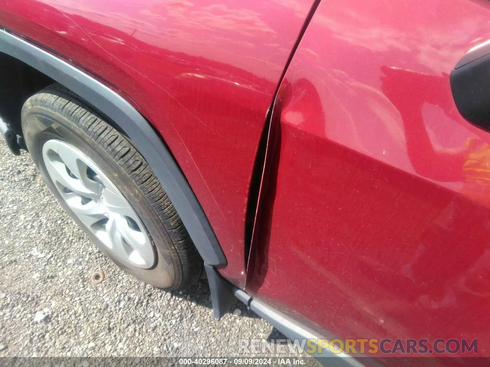 20 fotografías del automóvil dañado 2T3G1RFVXMW177661 TOYOTA RAV4 2021