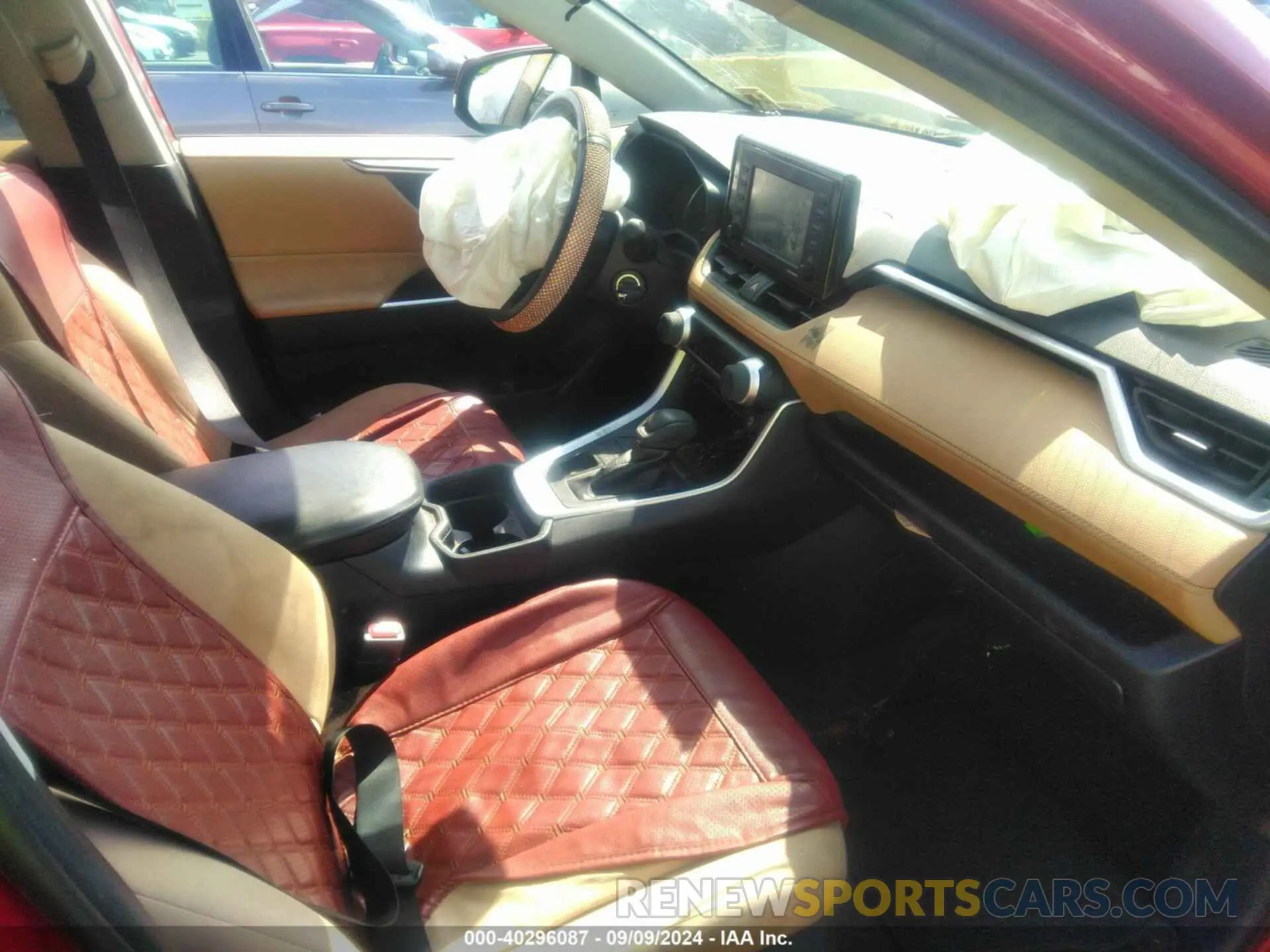 5 fotografías del automóvil dañado 2T3G1RFVXMW177661 TOYOTA RAV4 2021