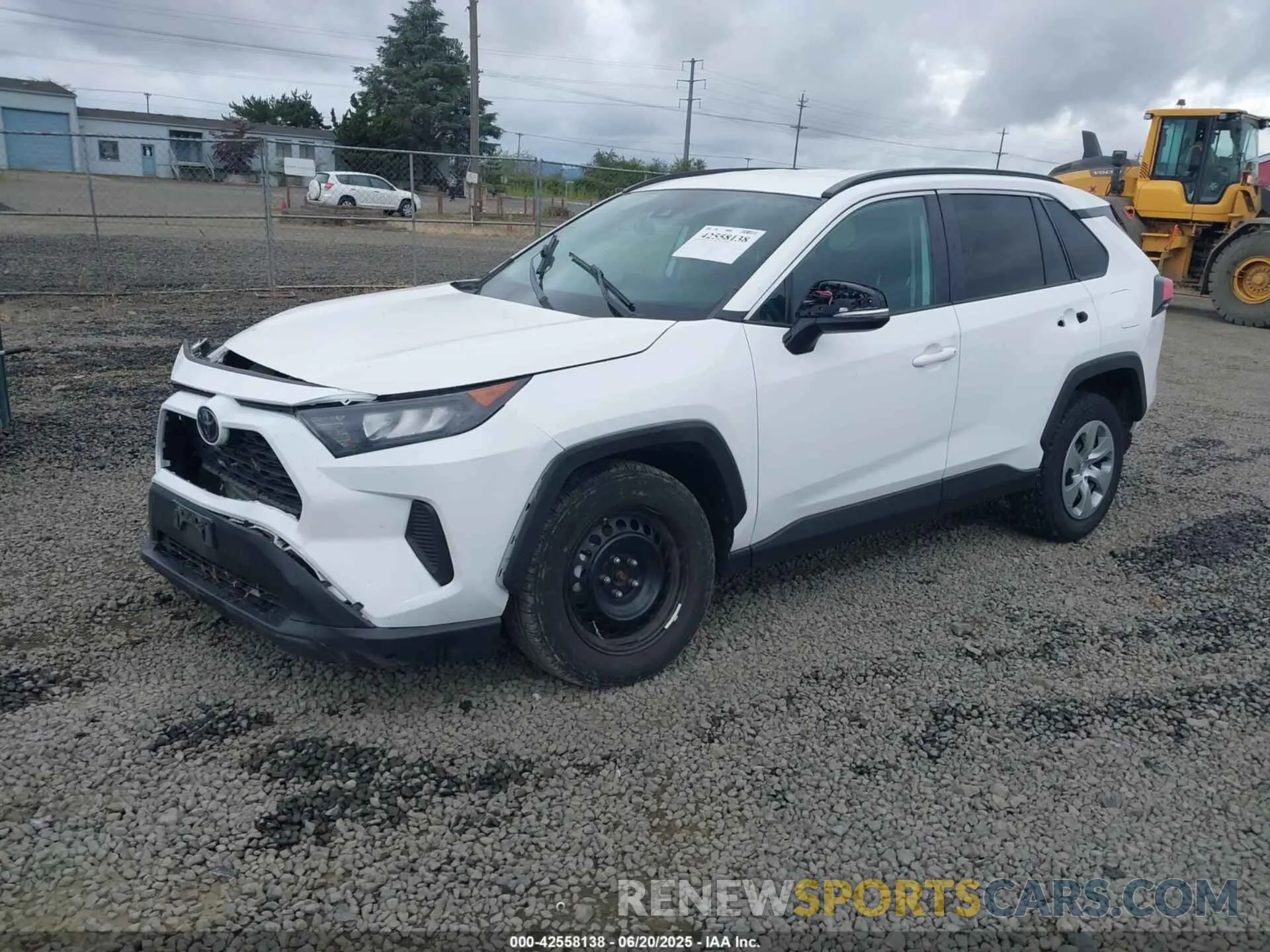 2 fotografías del automóvil dañado 2T3G1RFVXMW217592 TOYOTA RAV4 2021
