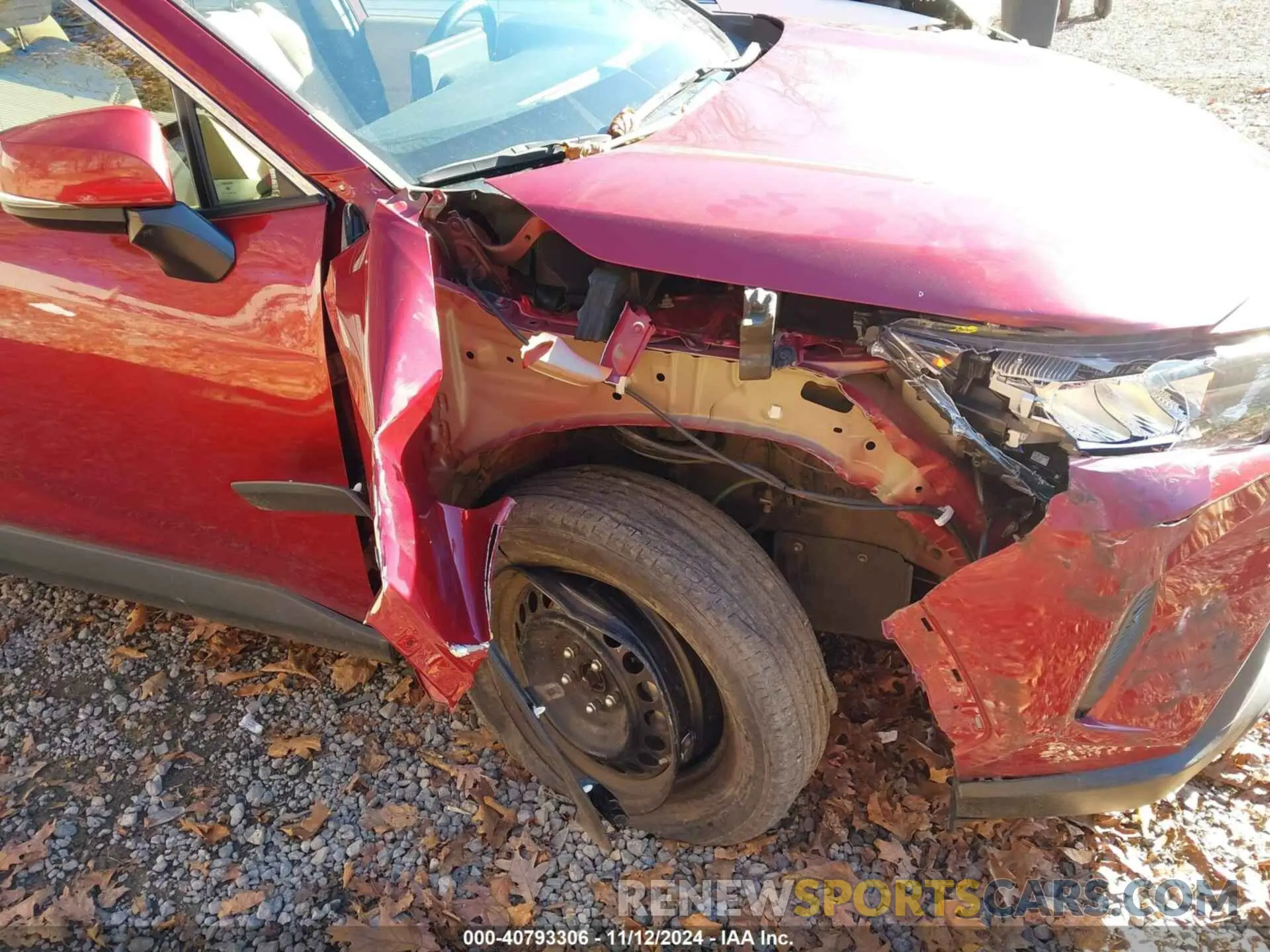 12 fotografías del automóvil dañado 2T3G1RFVXMW231198 TOYOTA RAV4 2021