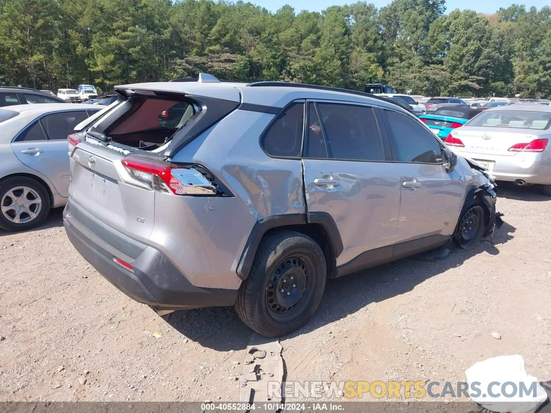 4 fotografías del automóvil dañado 2T3H1RFB2MV151291 TOYOTA RAV4 2021