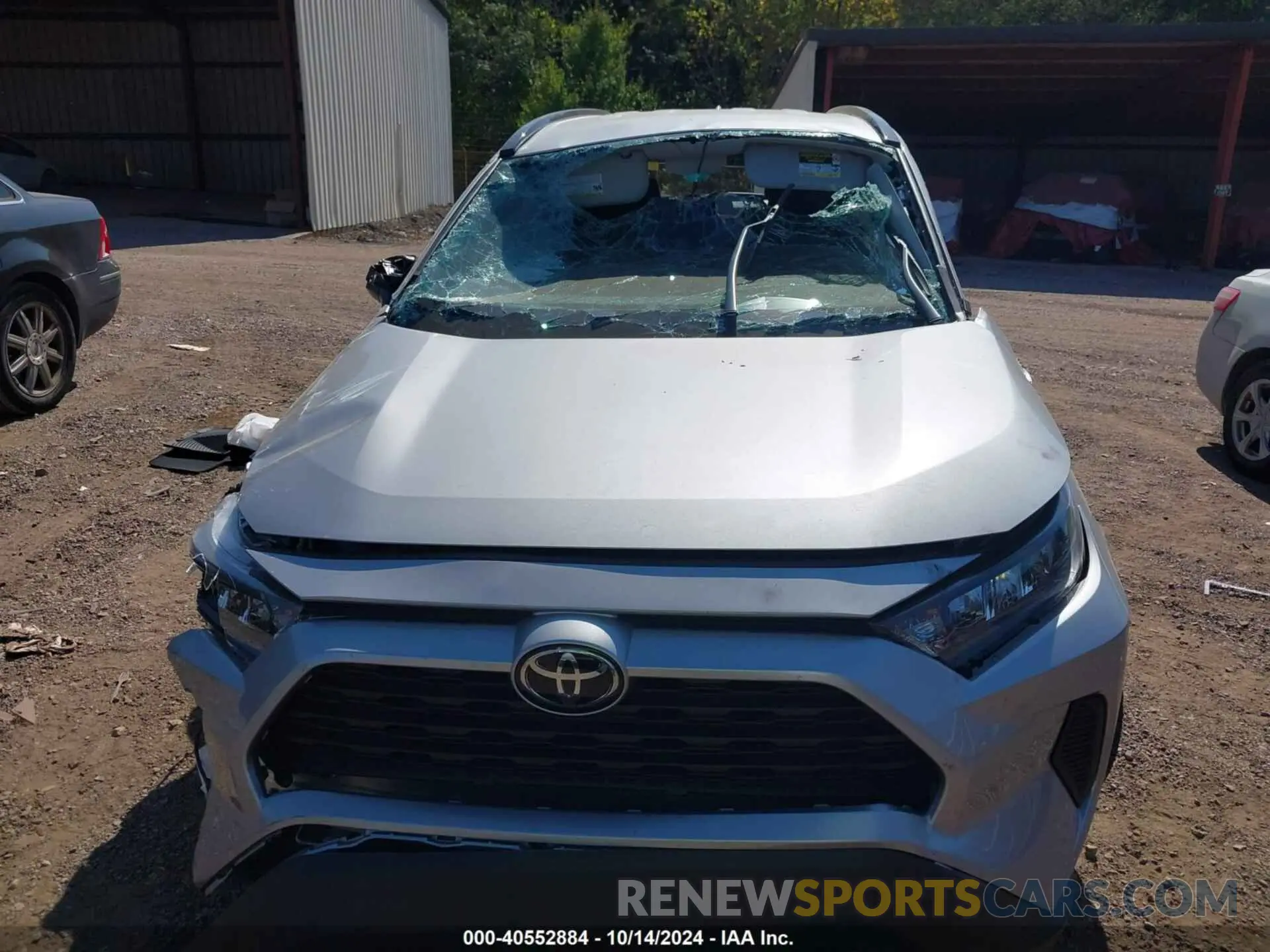 6 fotografías del automóvil dañado 2T3H1RFB2MV151291 TOYOTA RAV4 2021
