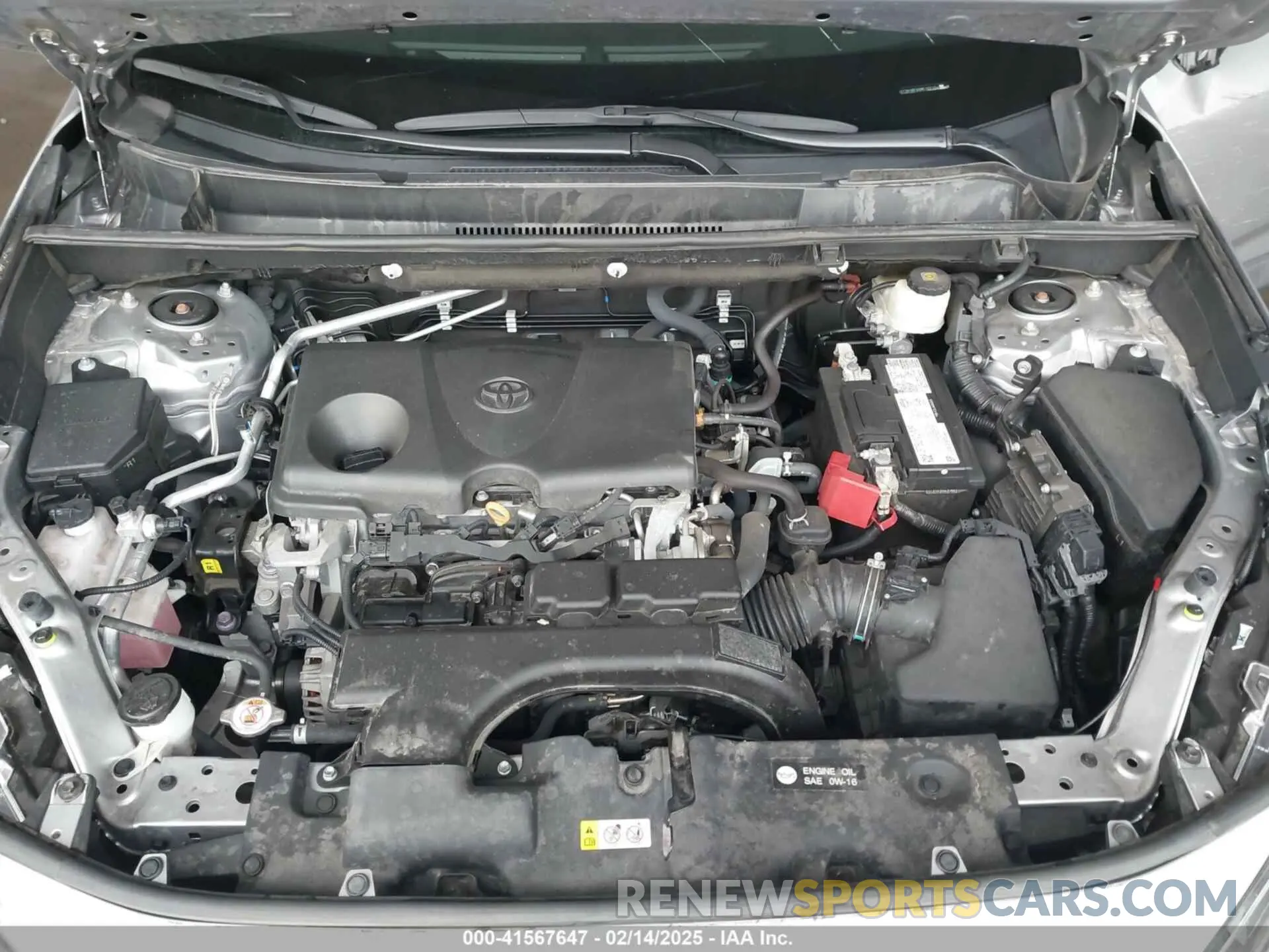 10 fotografías del automóvil dañado 2T3H1RFV0MC102134 TOYOTA RAV4 2021