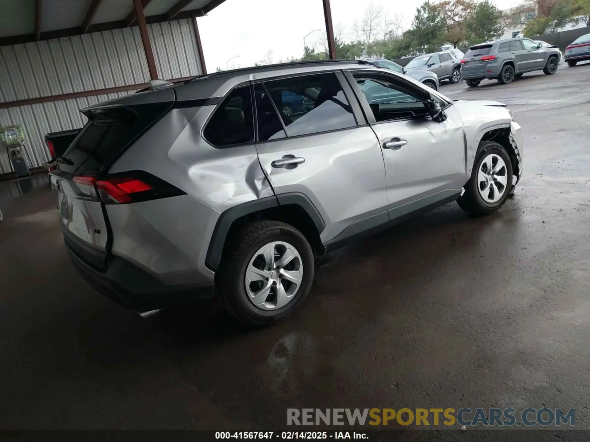 4 fotografías del automóvil dañado 2T3H1RFV0MC102134 TOYOTA RAV4 2021