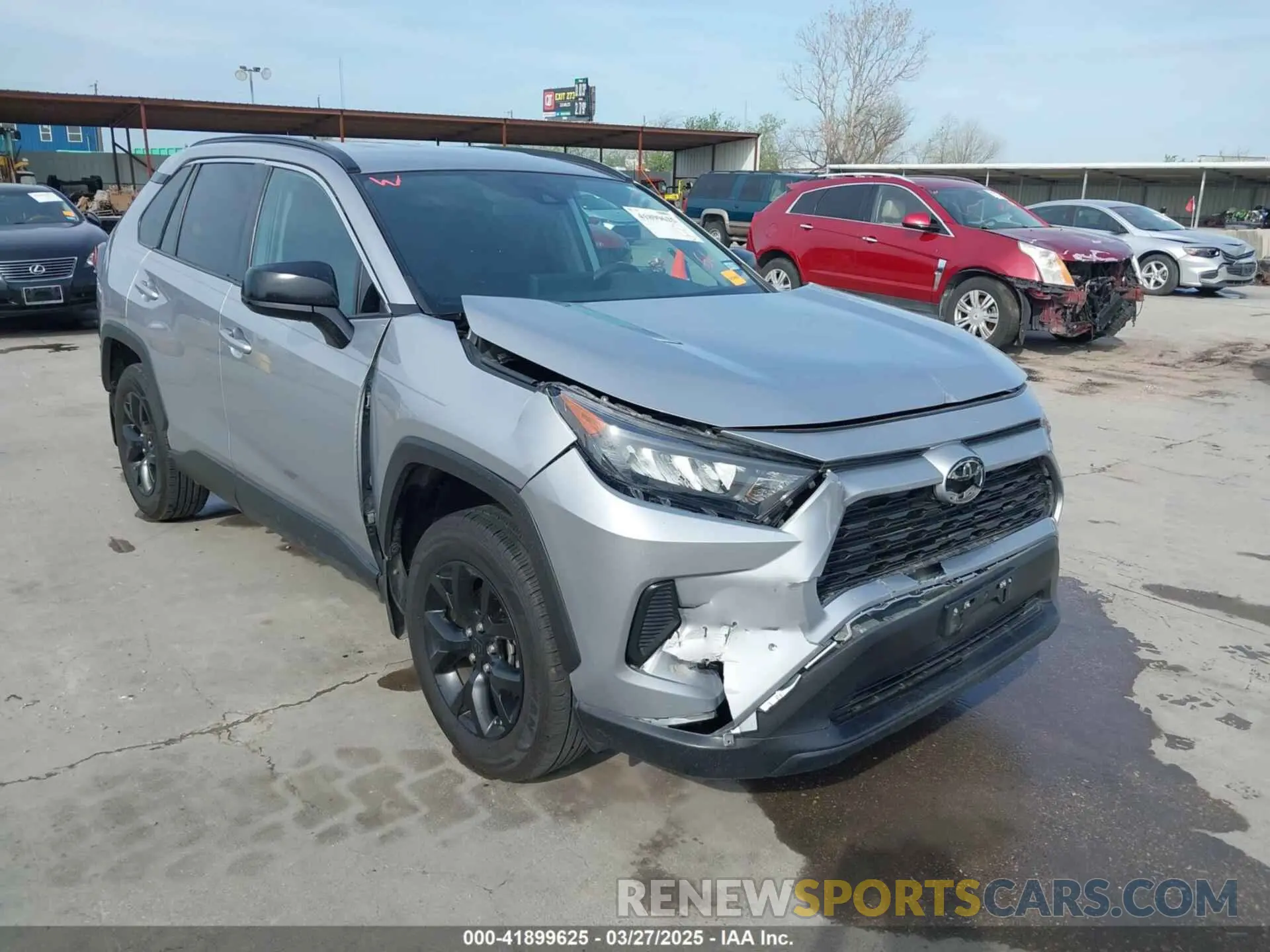 1 fotografías del automóvil dañado 2T3H1RFV0MC116034 TOYOTA RAV4 2021