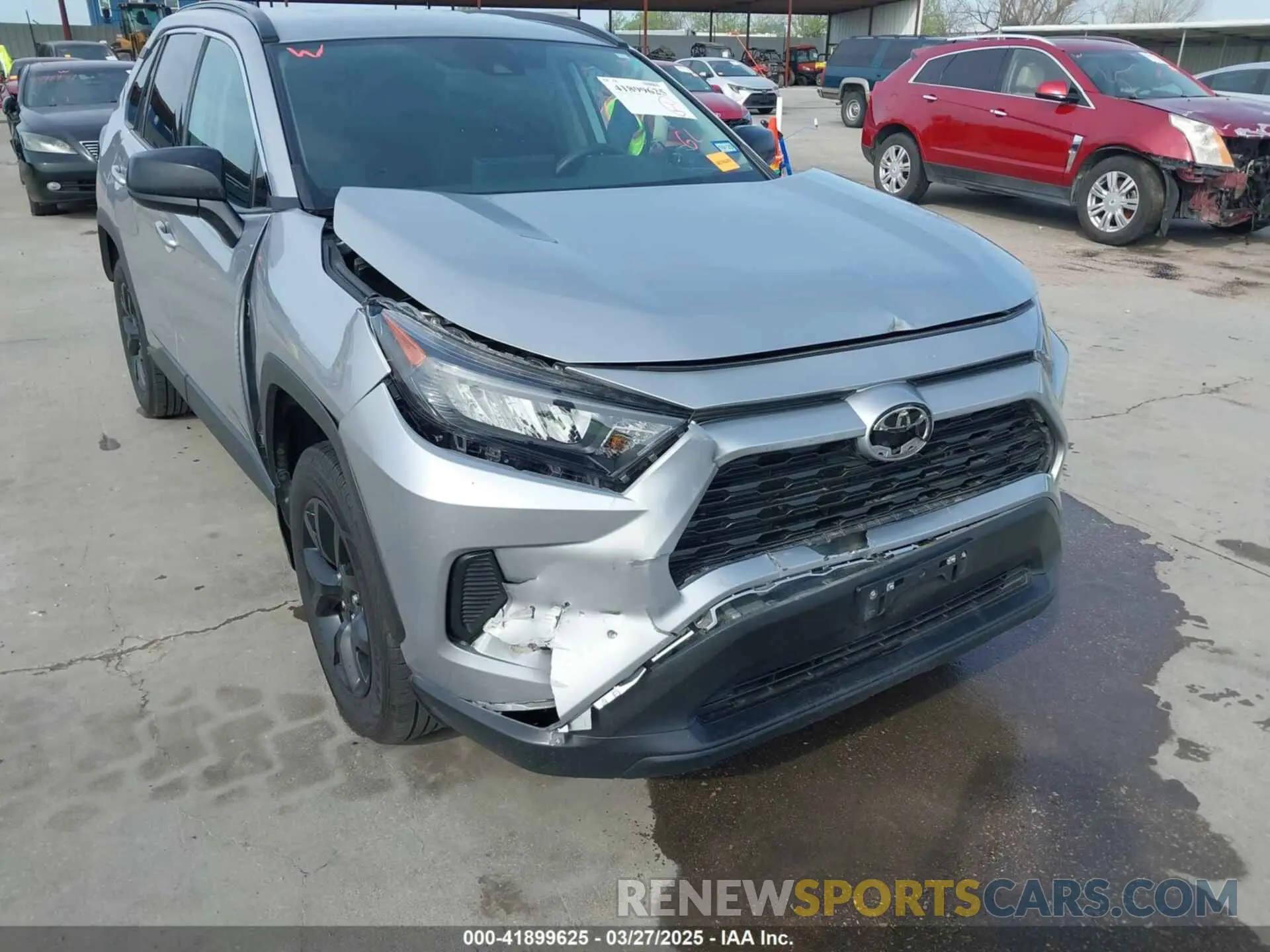 6 fotografías del automóvil dañado 2T3H1RFV0MC116034 TOYOTA RAV4 2021