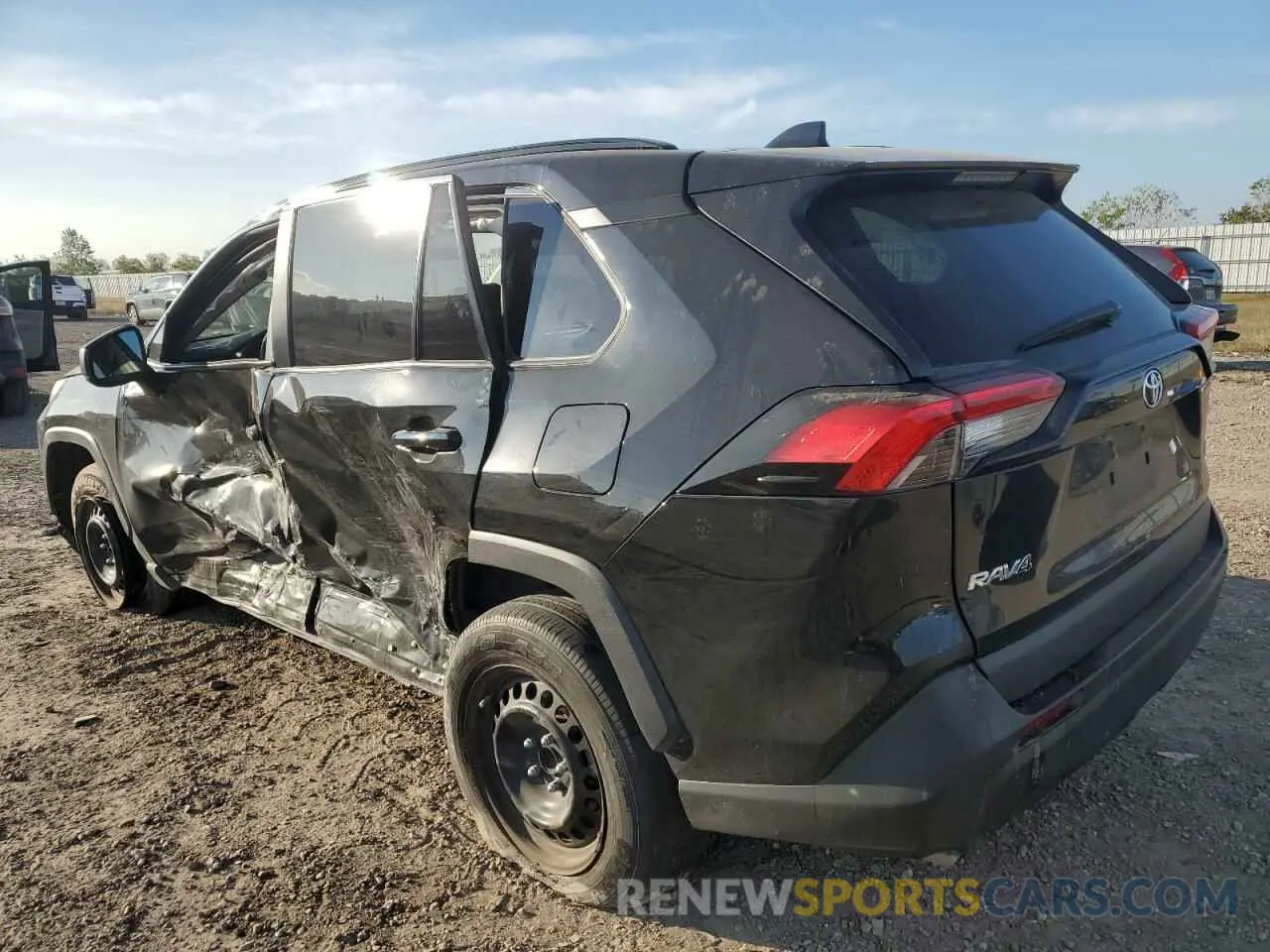 2 fotografías del automóvil dañado 2T3H1RFV0MC128913 TOYOTA RAV4 2021