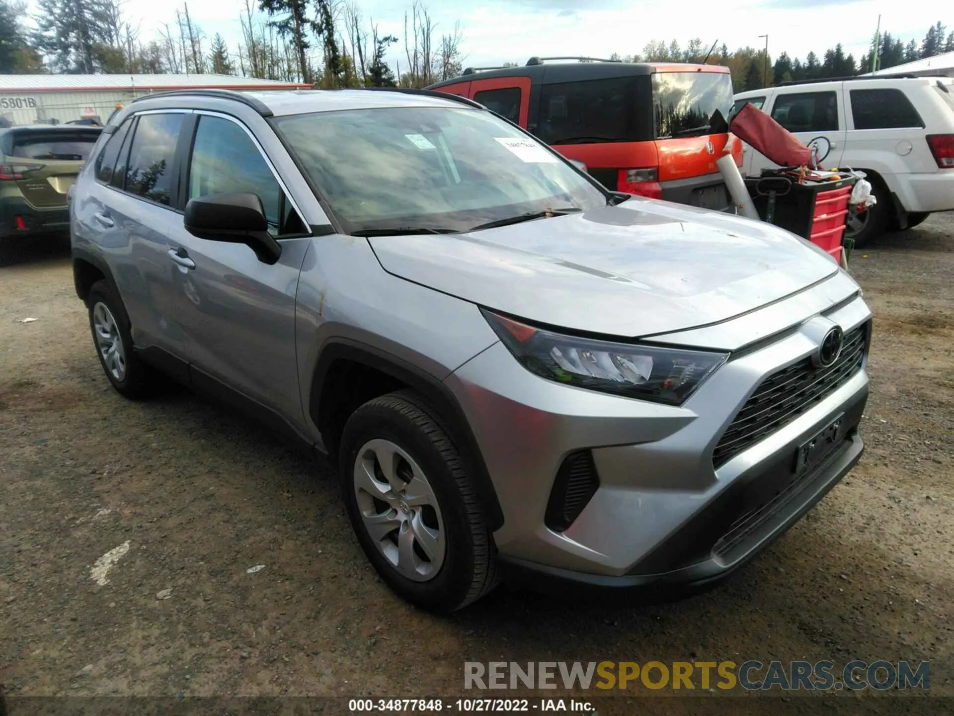 1 fotografías del automóvil dañado 2T3H1RFV0MC138695 TOYOTA RAV4 2021