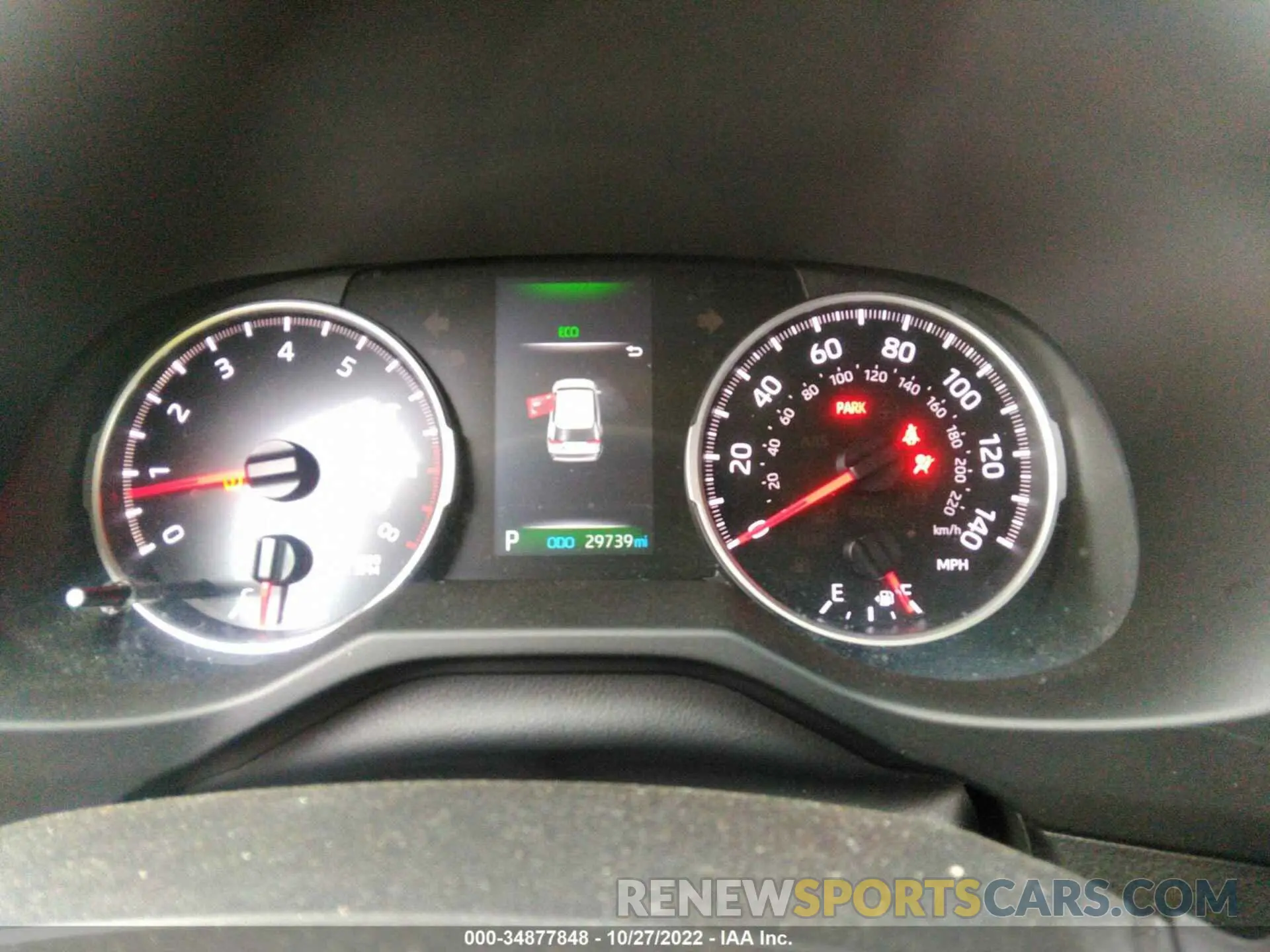 7 fotografías del automóvil dañado 2T3H1RFV0MC138695 TOYOTA RAV4 2021