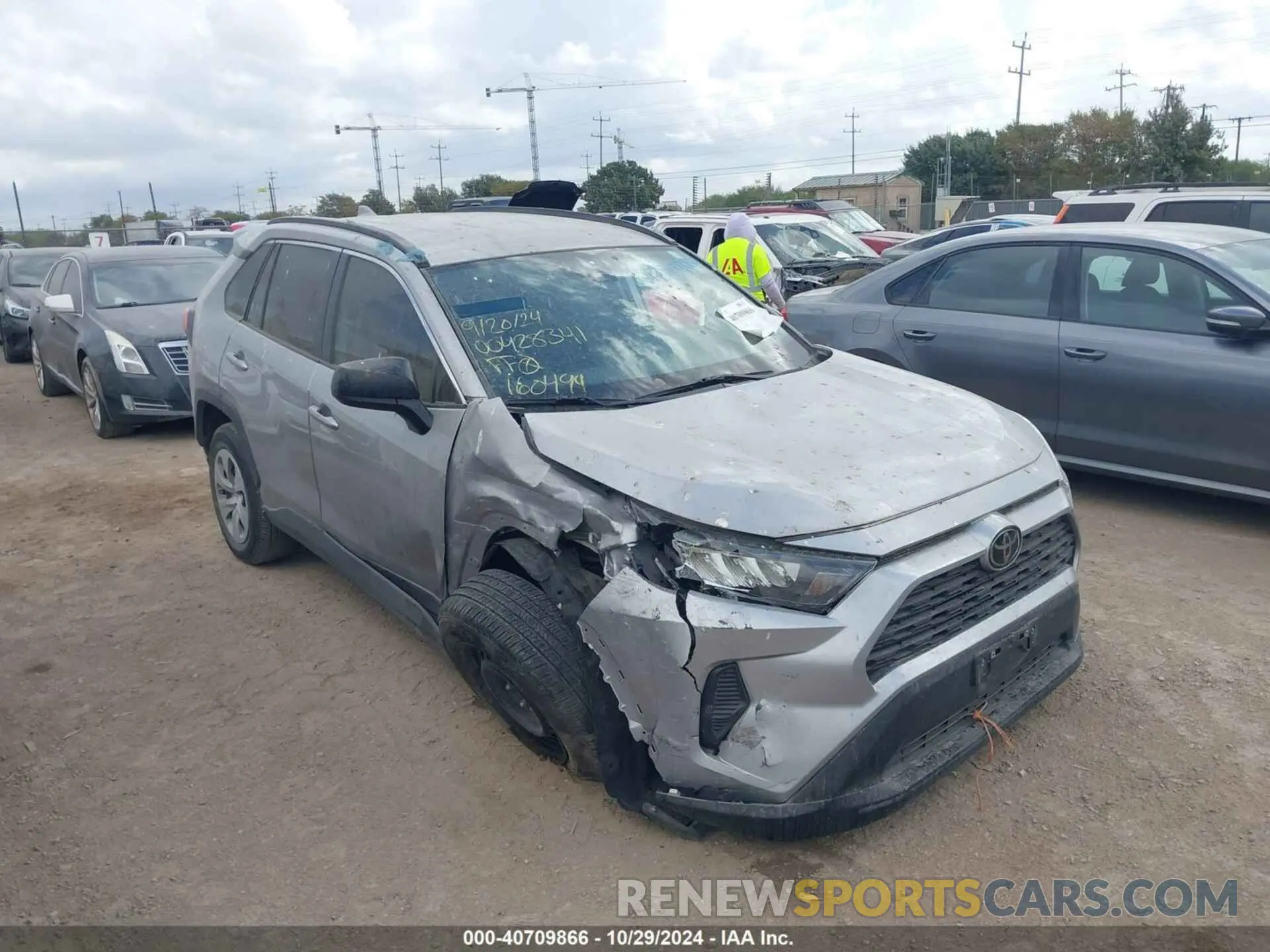 1 fotografías del automóvil dañado 2T3H1RFV0MC160499 TOYOTA RAV4 2021
