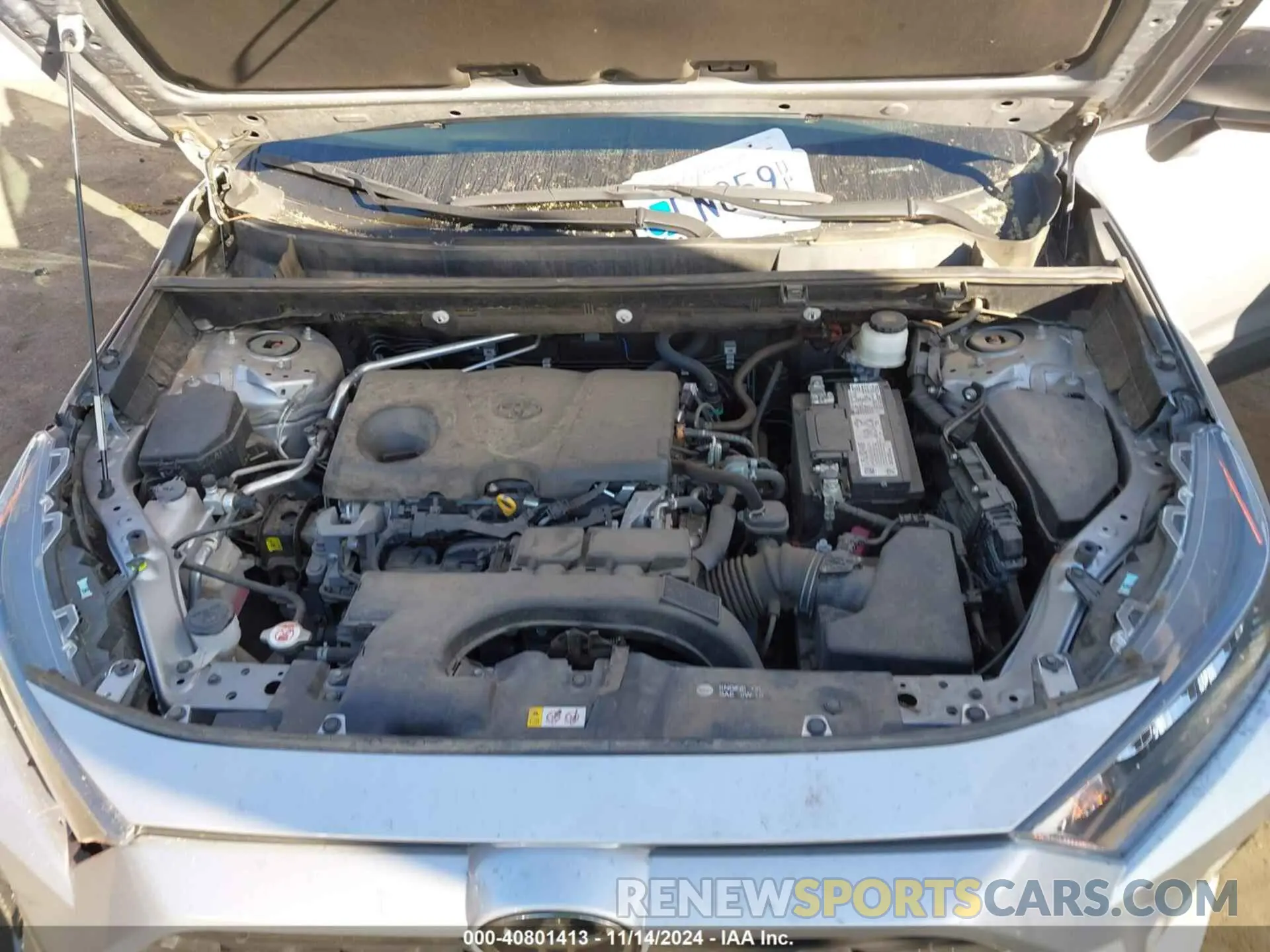 10 fotografías del automóvil dañado 2T3H1RFV0MW131339 TOYOTA RAV4 2021