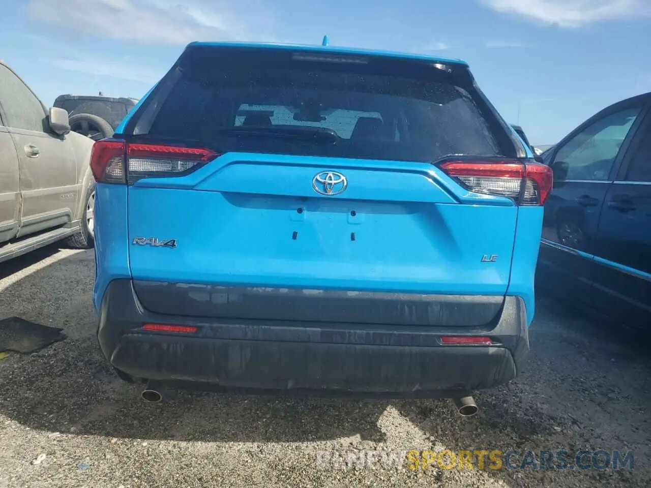 6 fotografías del automóvil dañado 2T3H1RFV0MW153003 TOYOTA RAV4 2021