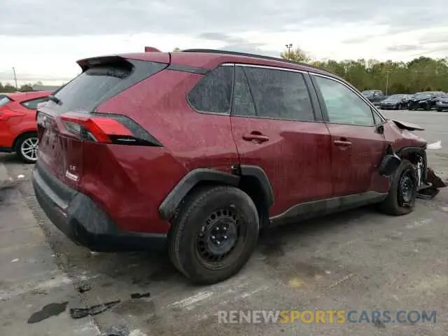 3 fotografías del automóvil dañado 2T3H1RFV0MW156922 TOYOTA RAV4 2021
