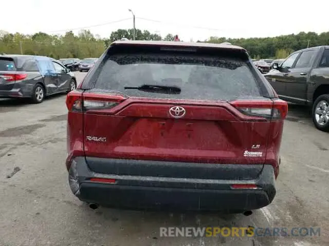 6 fotografías del automóvil dañado 2T3H1RFV0MW156922 TOYOTA RAV4 2021