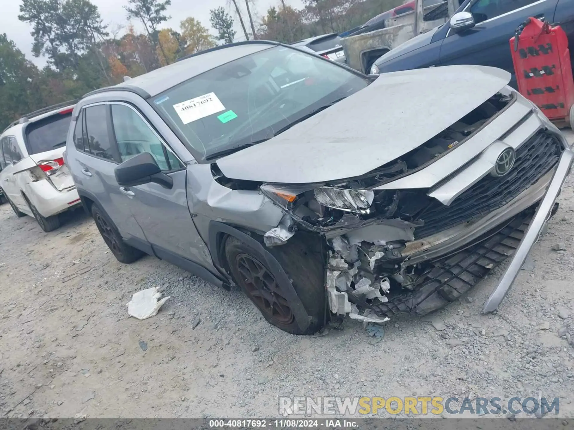 1 fotografías del automóvil dañado 2T3H1RFV0MW176670 TOYOTA RAV4 2021