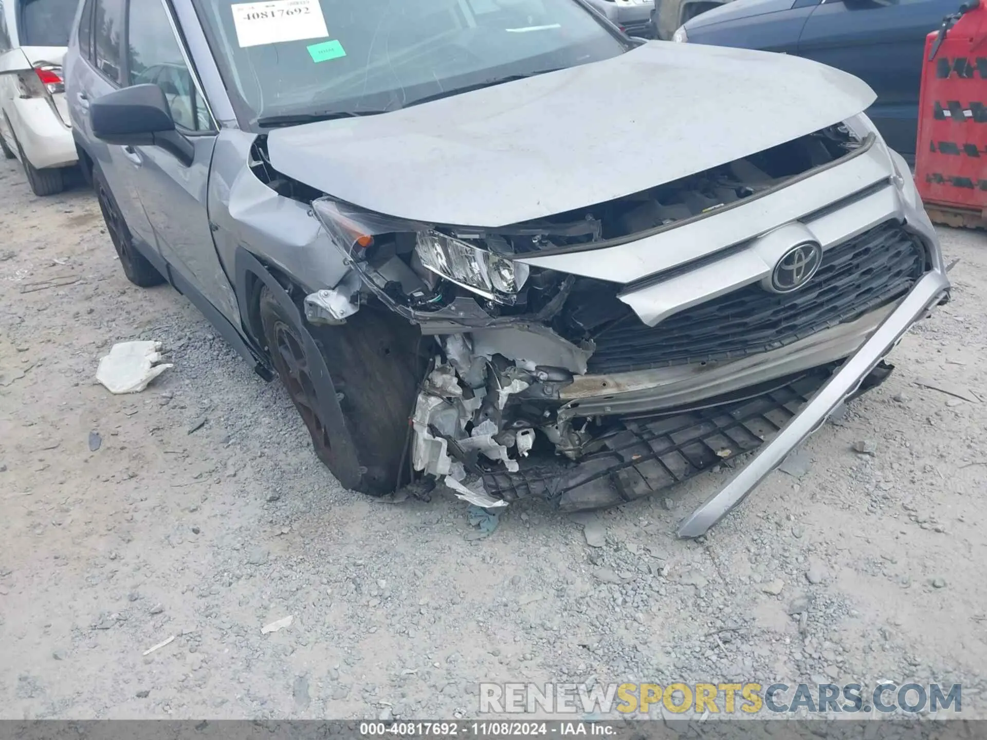 6 fotografías del automóvil dañado 2T3H1RFV0MW176670 TOYOTA RAV4 2021