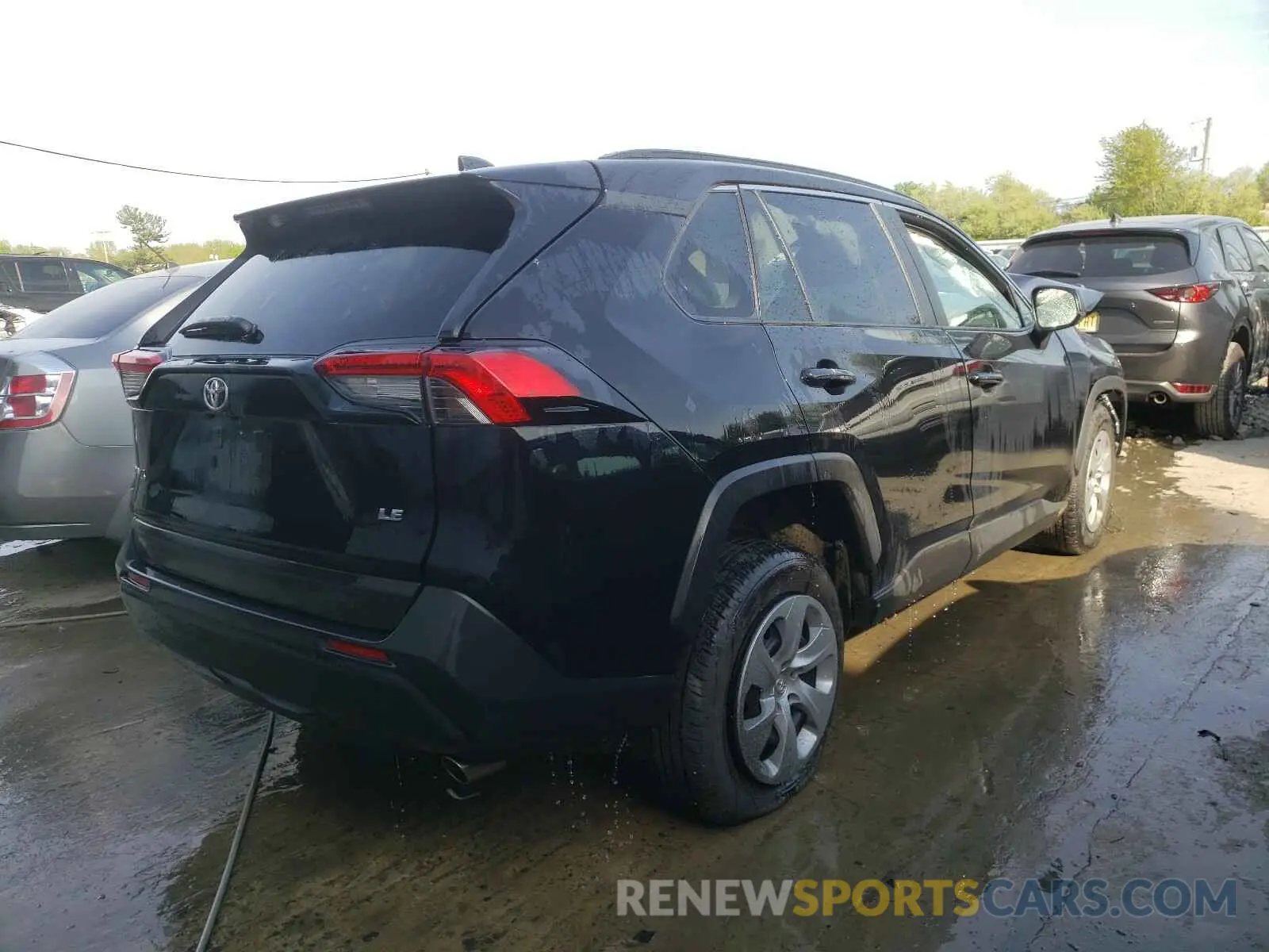 4 fotografías del automóvil dañado 2T3H1RFV1MC095629 TOYOTA RAV4 2021