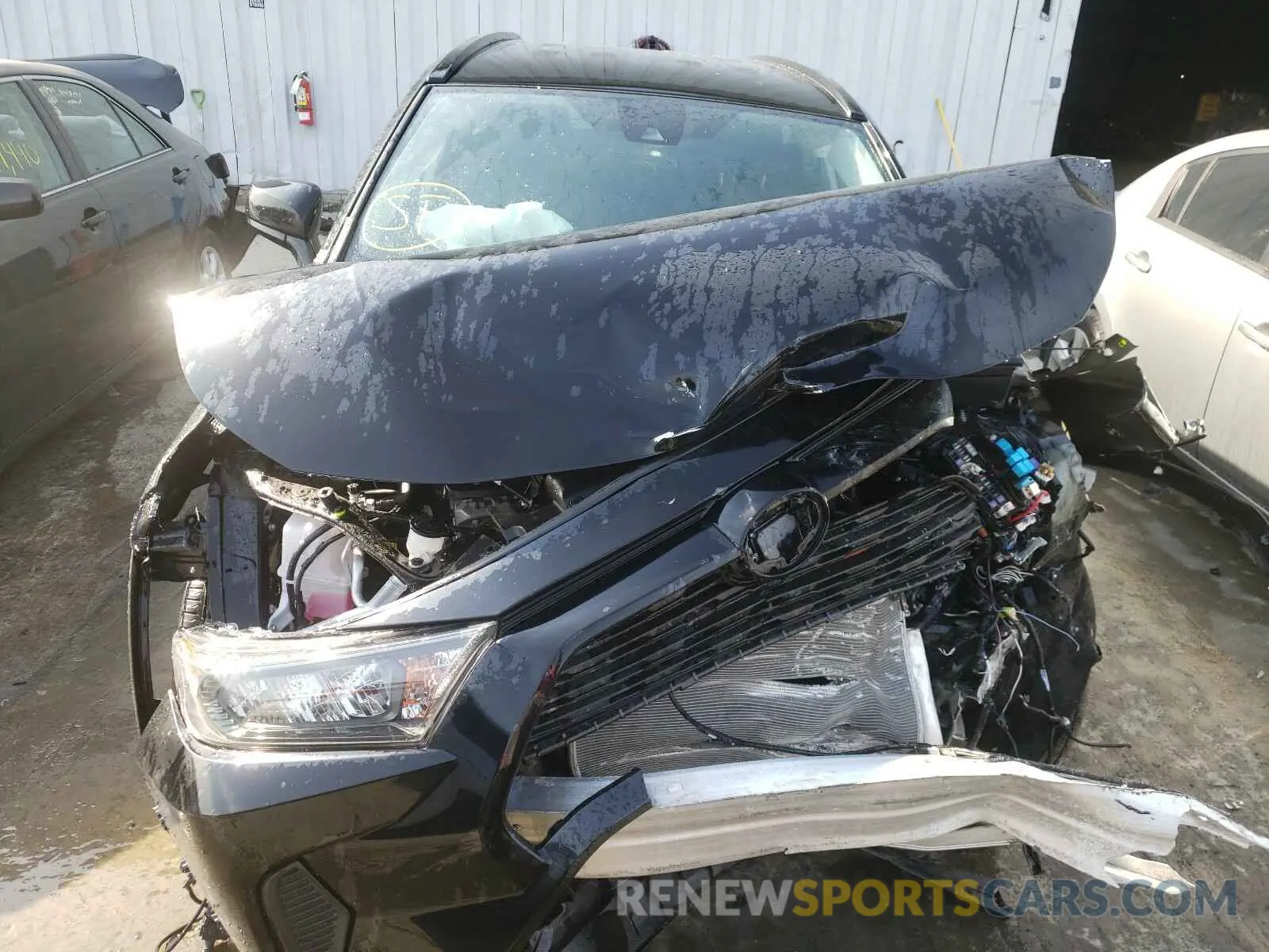 7 fotografías del automóvil dañado 2T3H1RFV1MC095629 TOYOTA RAV4 2021