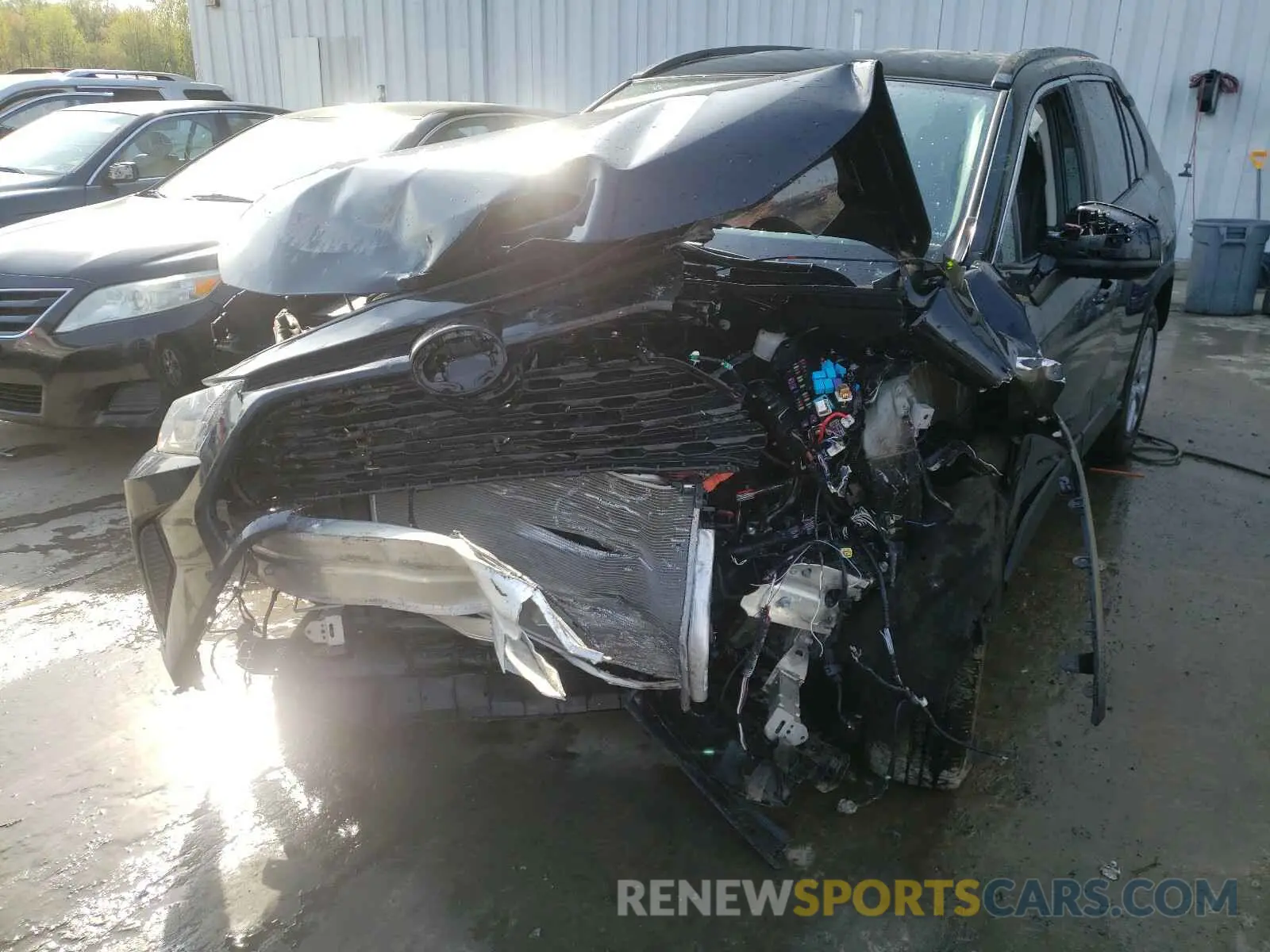 9 fotografías del automóvil dañado 2T3H1RFV1MC095629 TOYOTA RAV4 2021