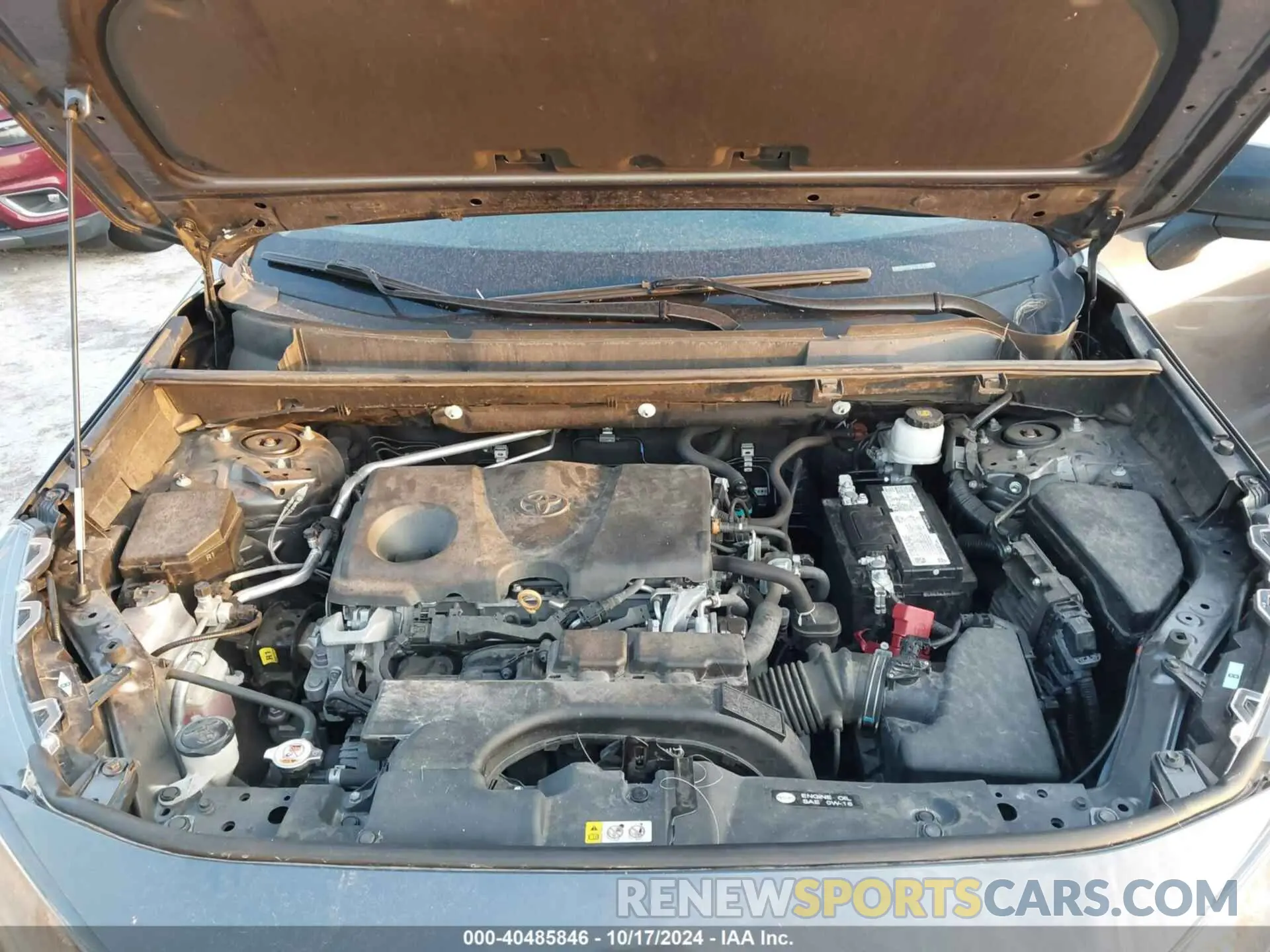 10 fotografías del automóvil dañado 2T3H1RFV1MC096537 TOYOTA RAV4 2021