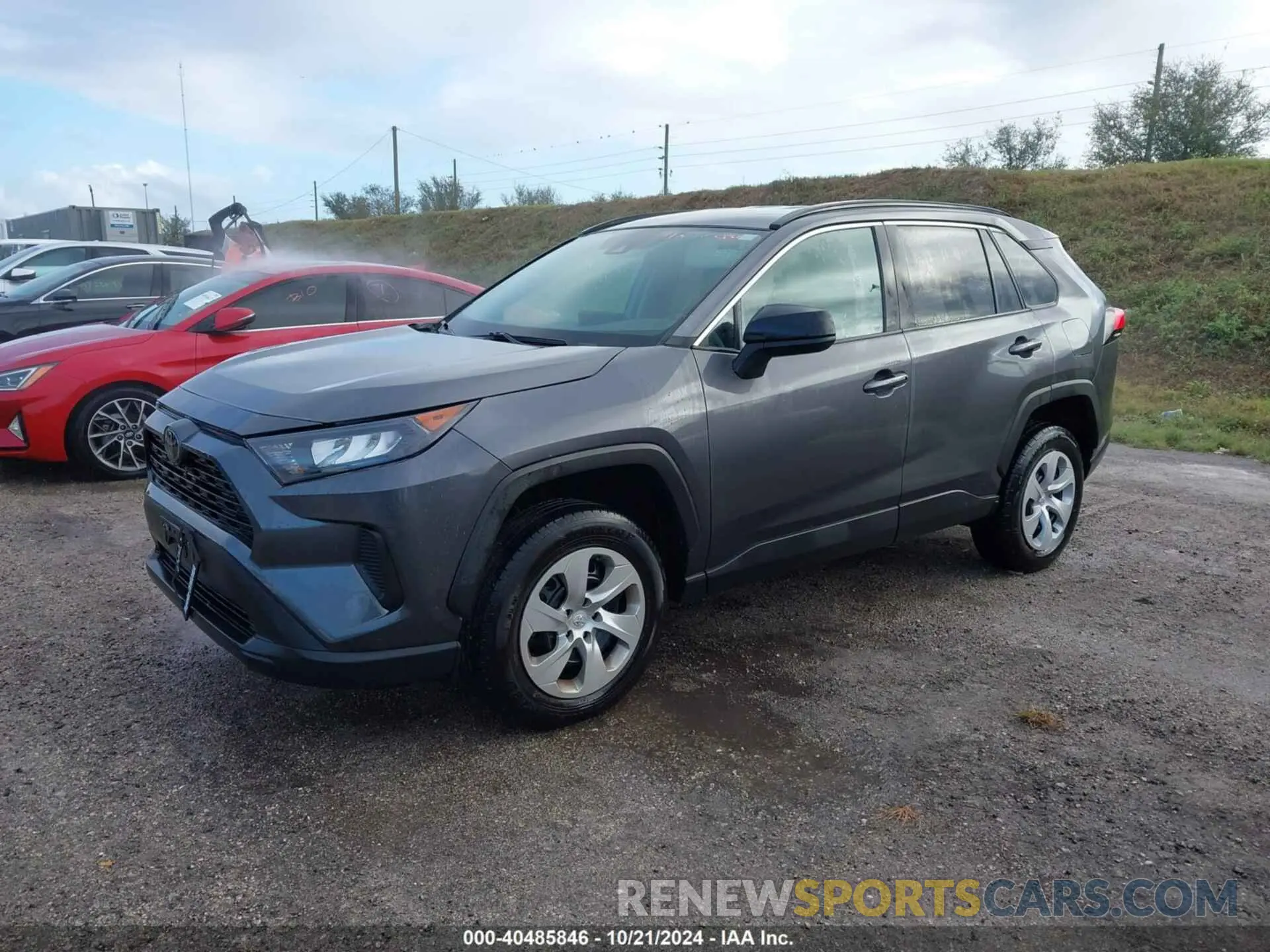 2 fotografías del automóvil dañado 2T3H1RFV1MC096537 TOYOTA RAV4 2021