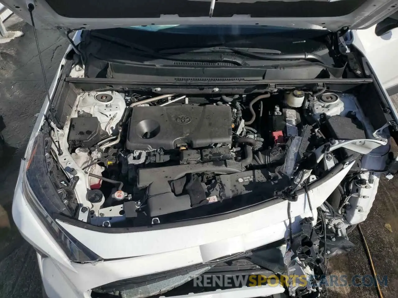 12 fotografías del automóvil dañado 2T3H1RFV1MC118536 TOYOTA RAV4 2021
