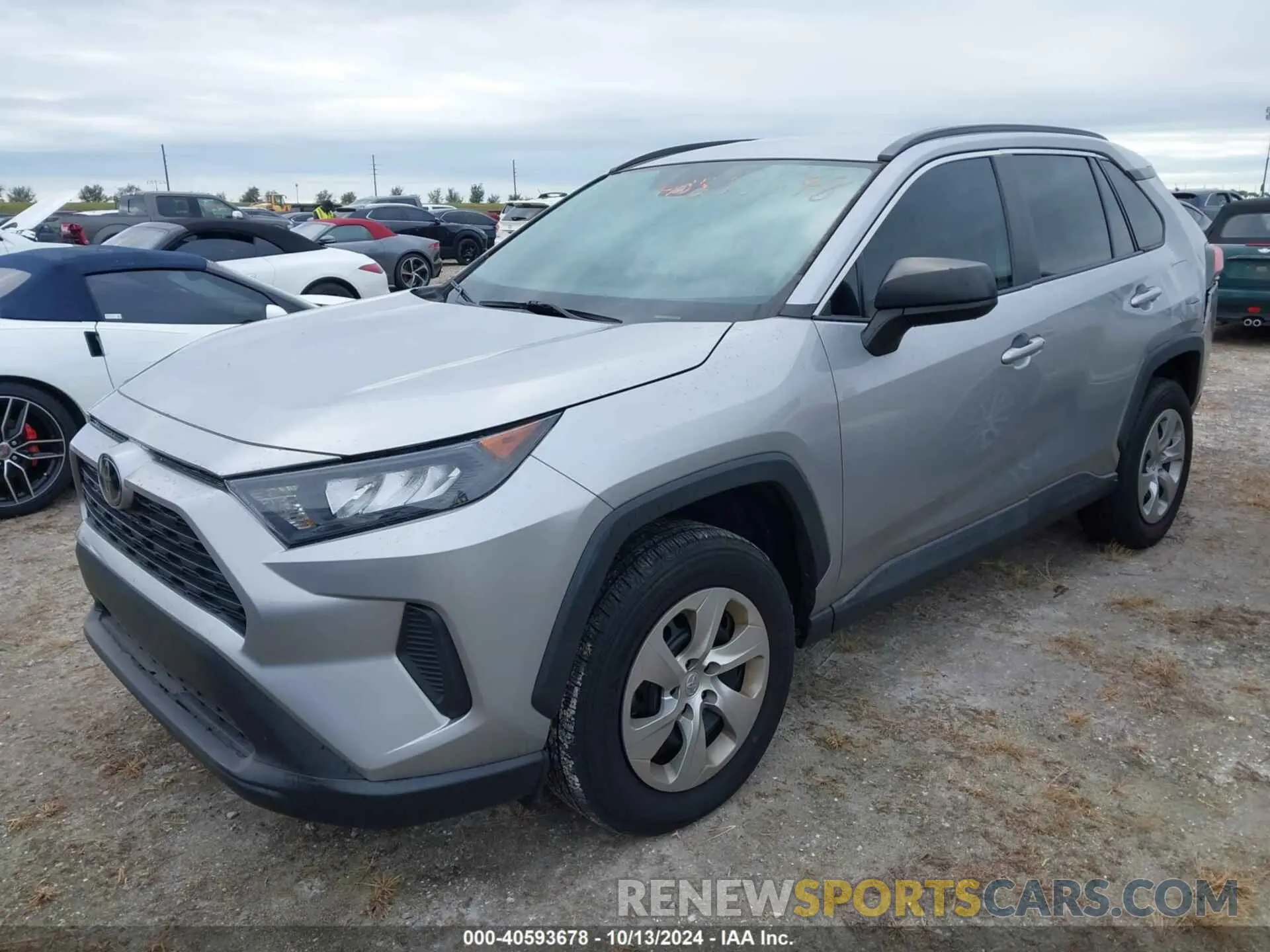 2 fotografías del automóvil dañado 2T3H1RFV1MC126362 TOYOTA RAV4 2021