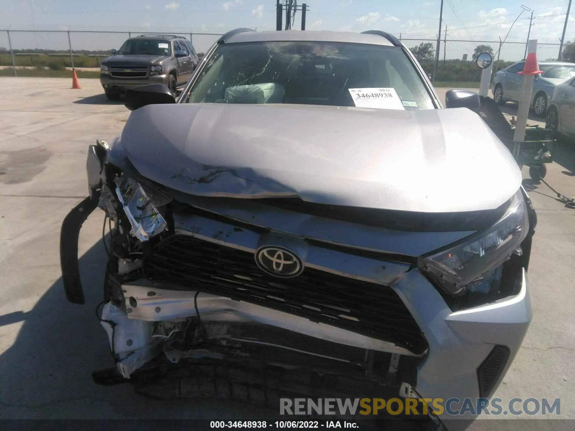 6 fotografías del automóvil dañado 2T3H1RFV1MC146854 TOYOTA RAV4 2021