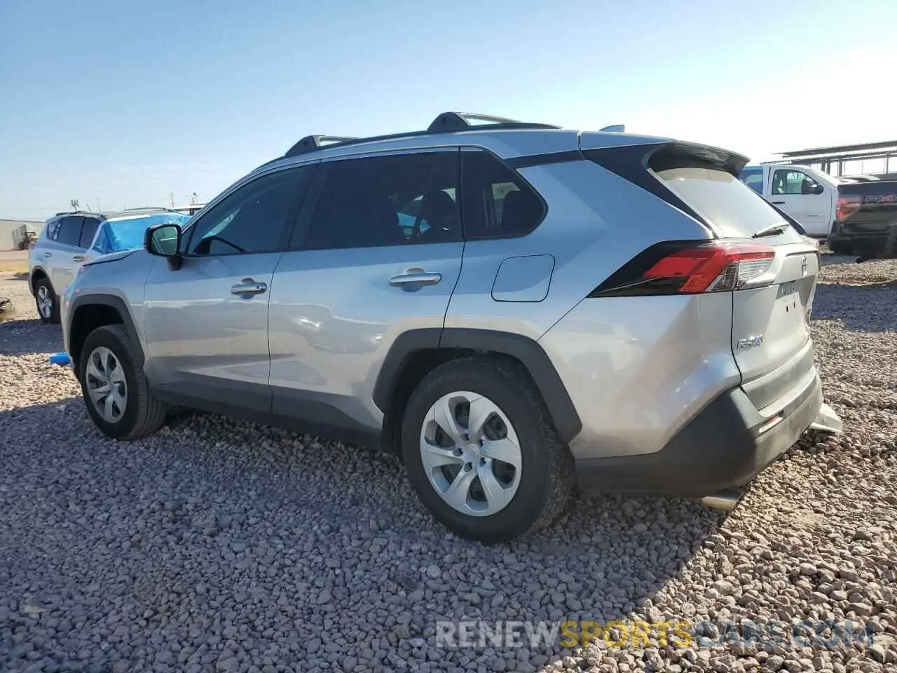 2 fotografías del automóvil dañado 2T3H1RFV1MC147647 TOYOTA RAV4 2021
