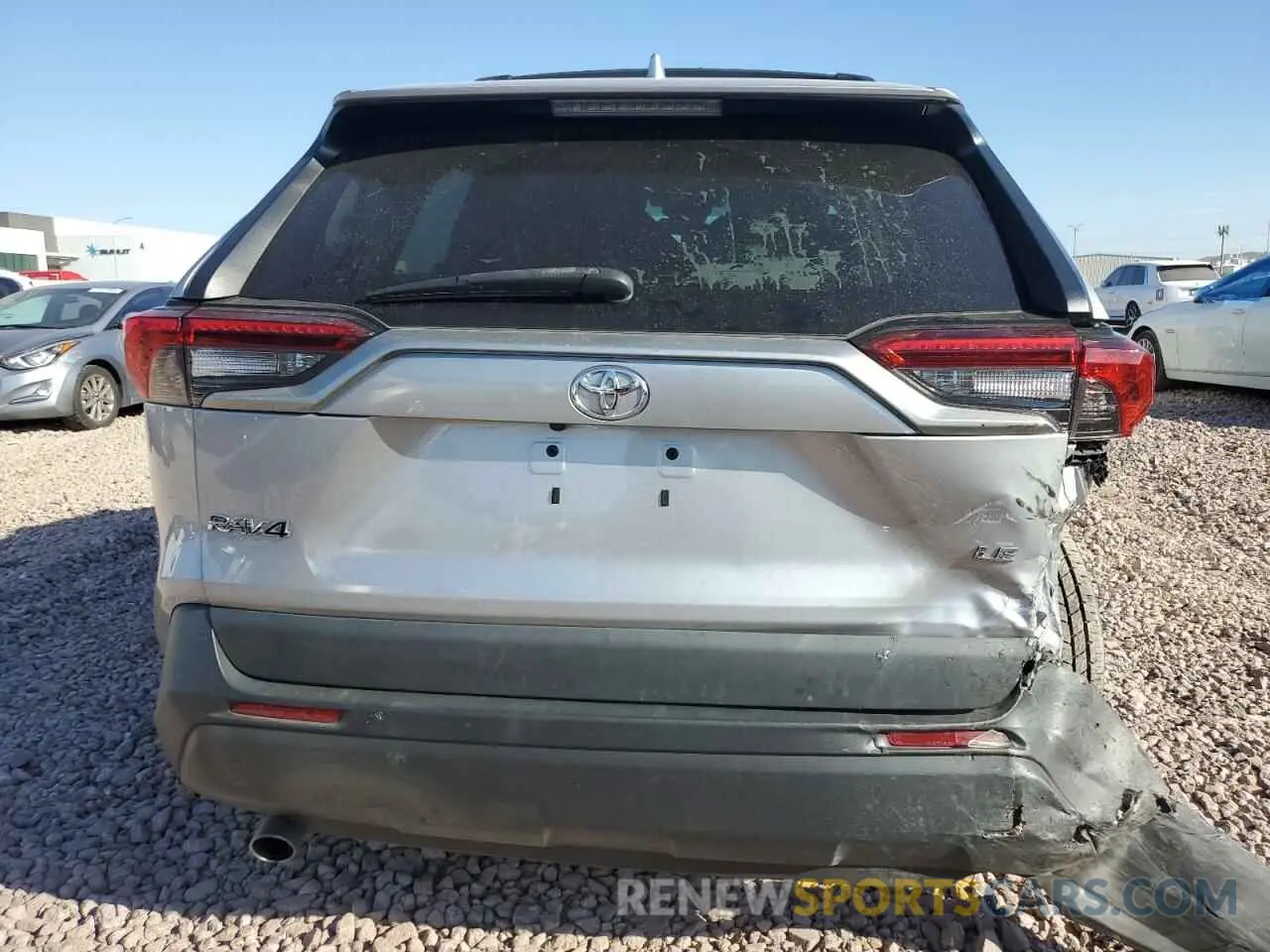 6 fotografías del automóvil dañado 2T3H1RFV1MC147647 TOYOTA RAV4 2021