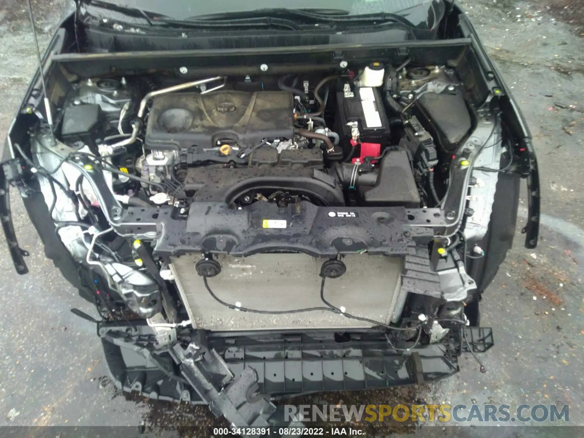 10 fotografías del automóvil dañado 2T3H1RFV1MC157143 TOYOTA RAV4 2021
