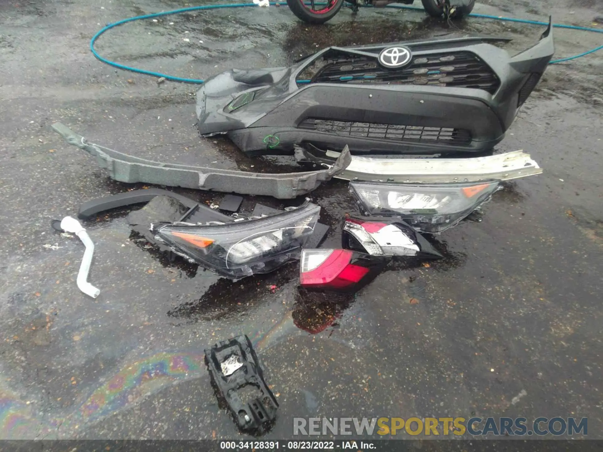 12 fotografías del automóvil dañado 2T3H1RFV1MC157143 TOYOTA RAV4 2021